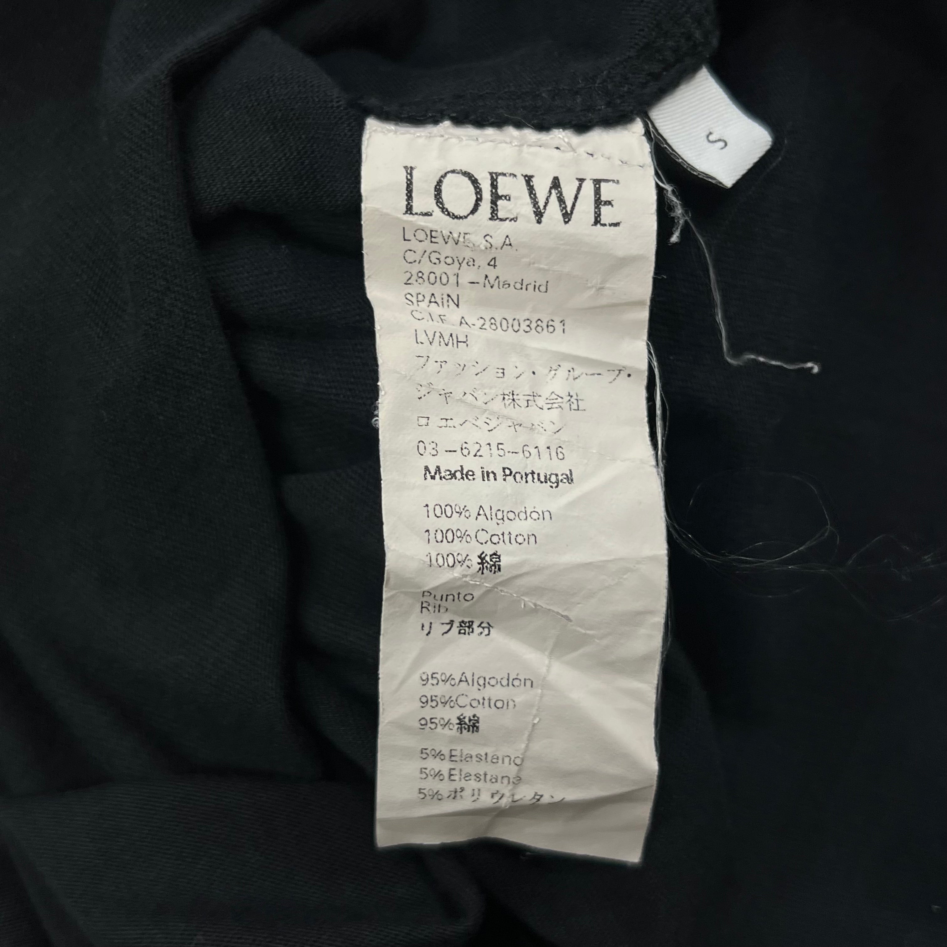 LOEWE VARSITY GRAPHIC TEE