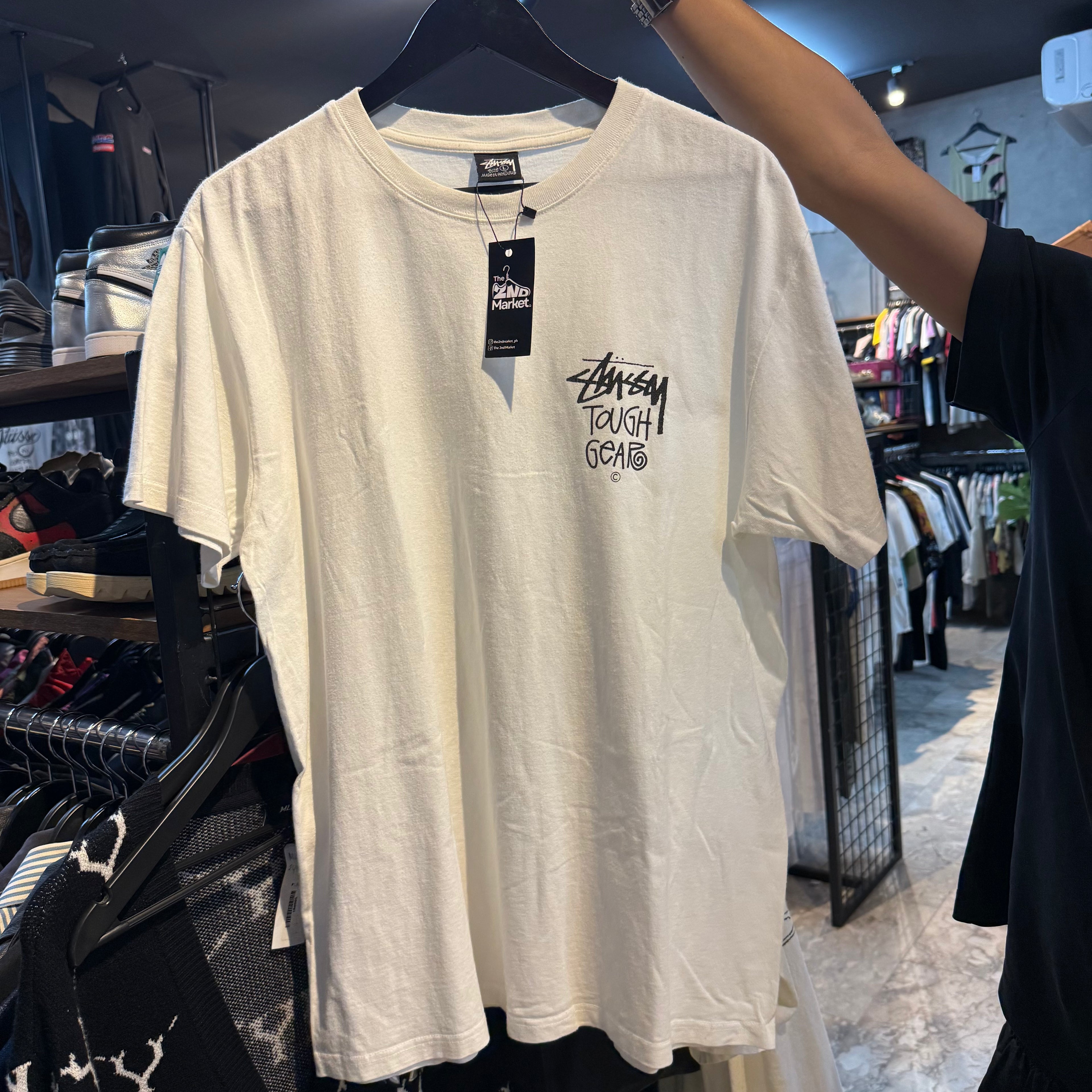 STUSSY TOUGH GEAR TEE