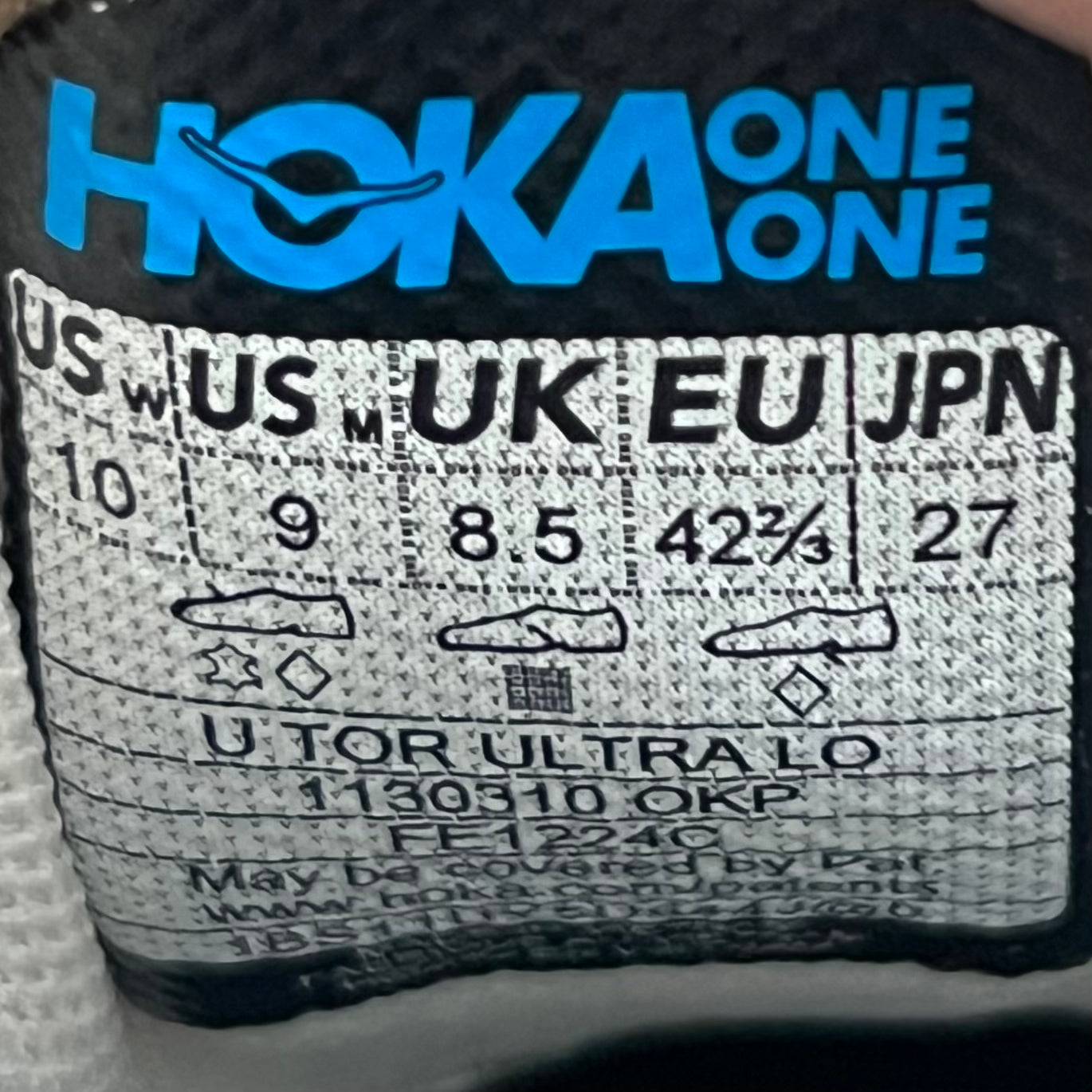 HOKA TOR ULTRA LO
