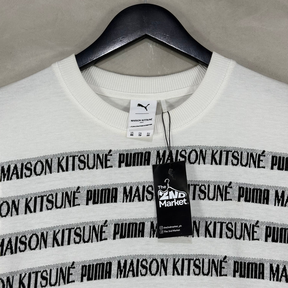 MAISON KITSUNE PUMA TEE