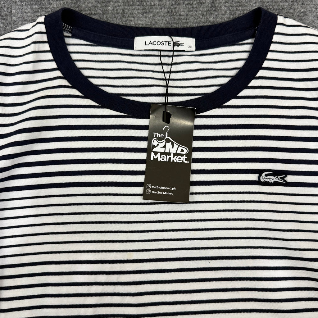 LACOSTE STRIPE TEE