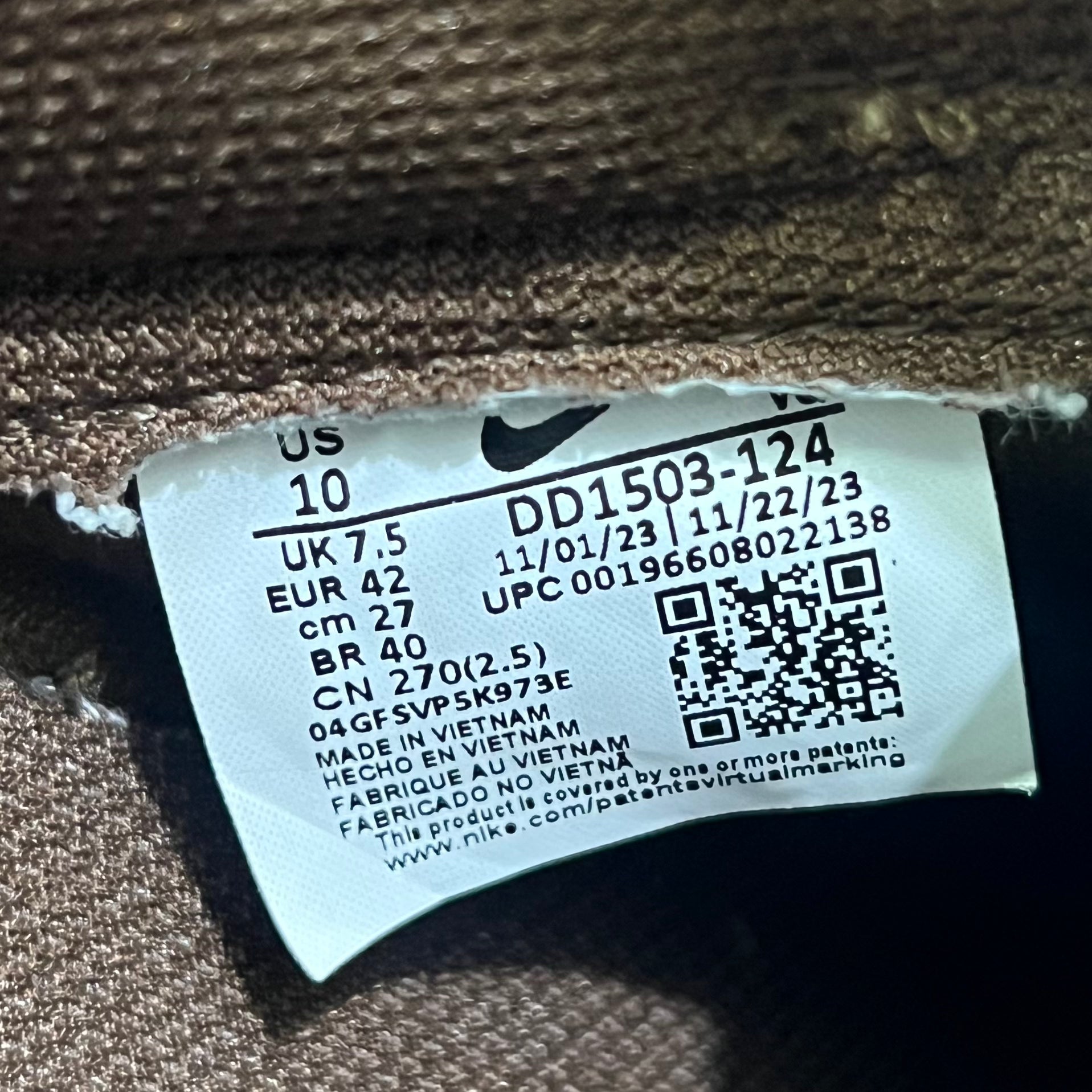 NIKE DUNK LOW "CACAO WOW"
