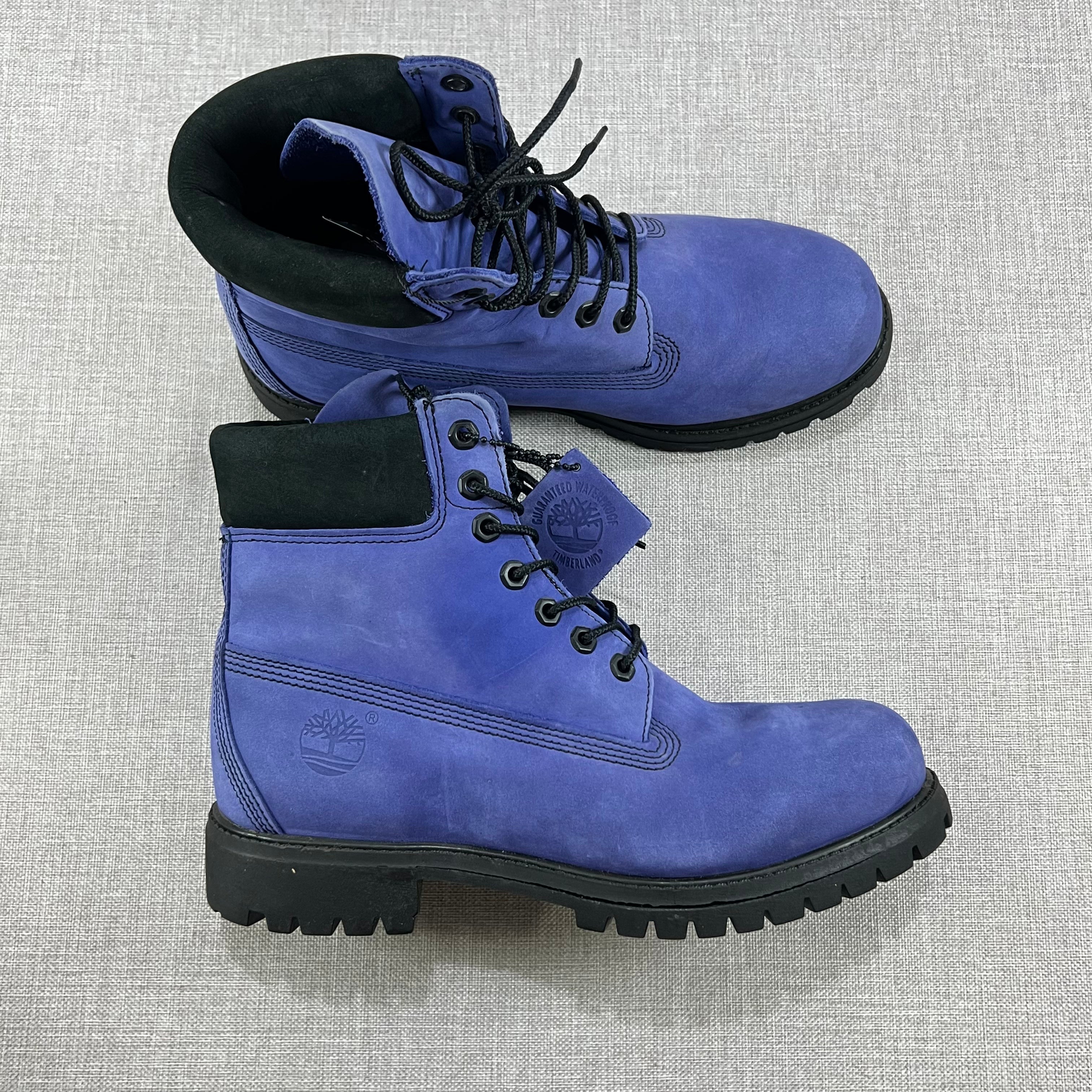 BLUE TIMBERLAND 6-INCH PREMIUM BOOTS