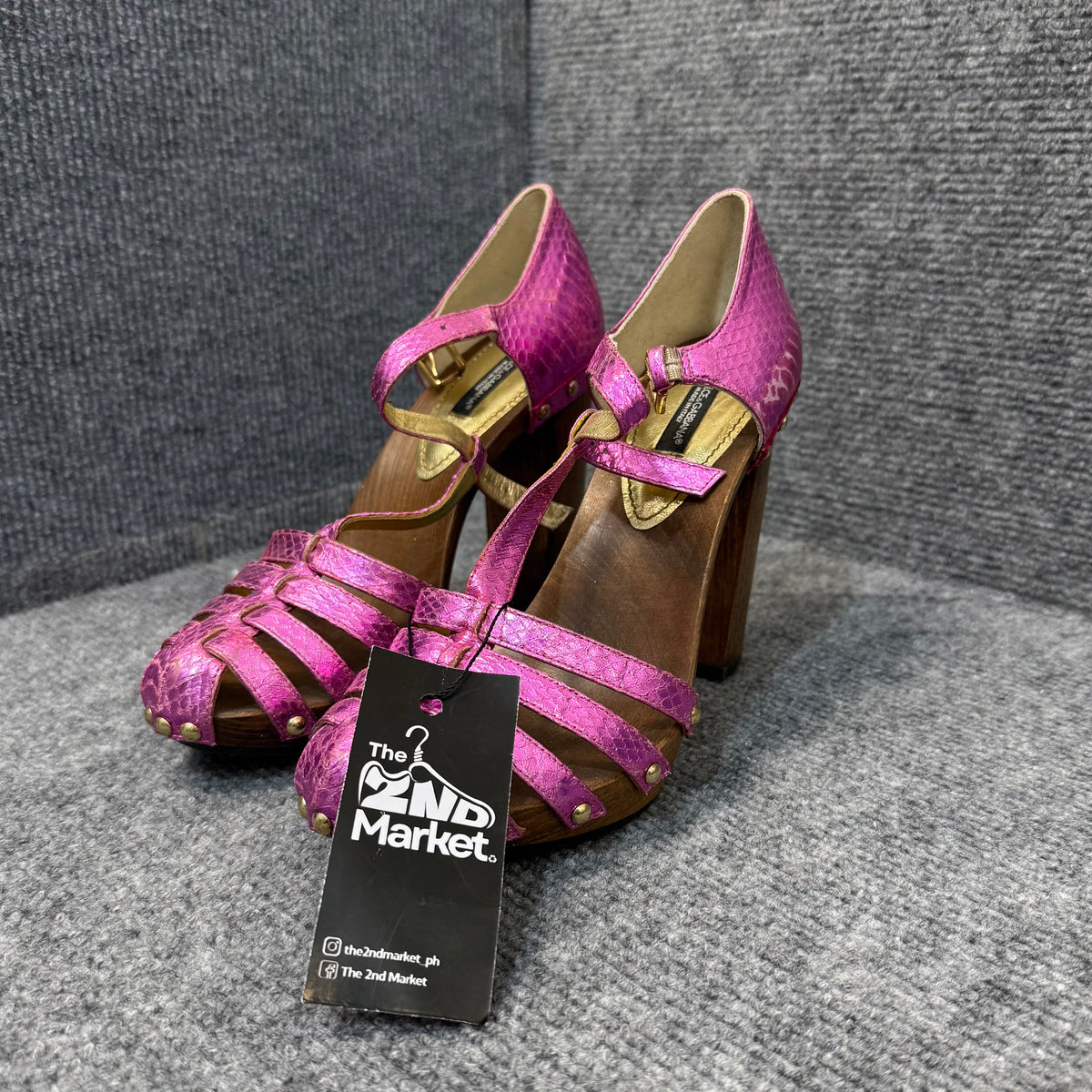 DOLCE&GABBANA GOLD PINK