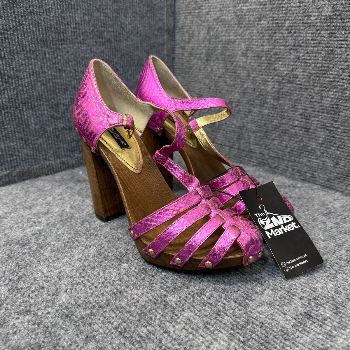 DOLCE&GABBANA GOLD PINK
