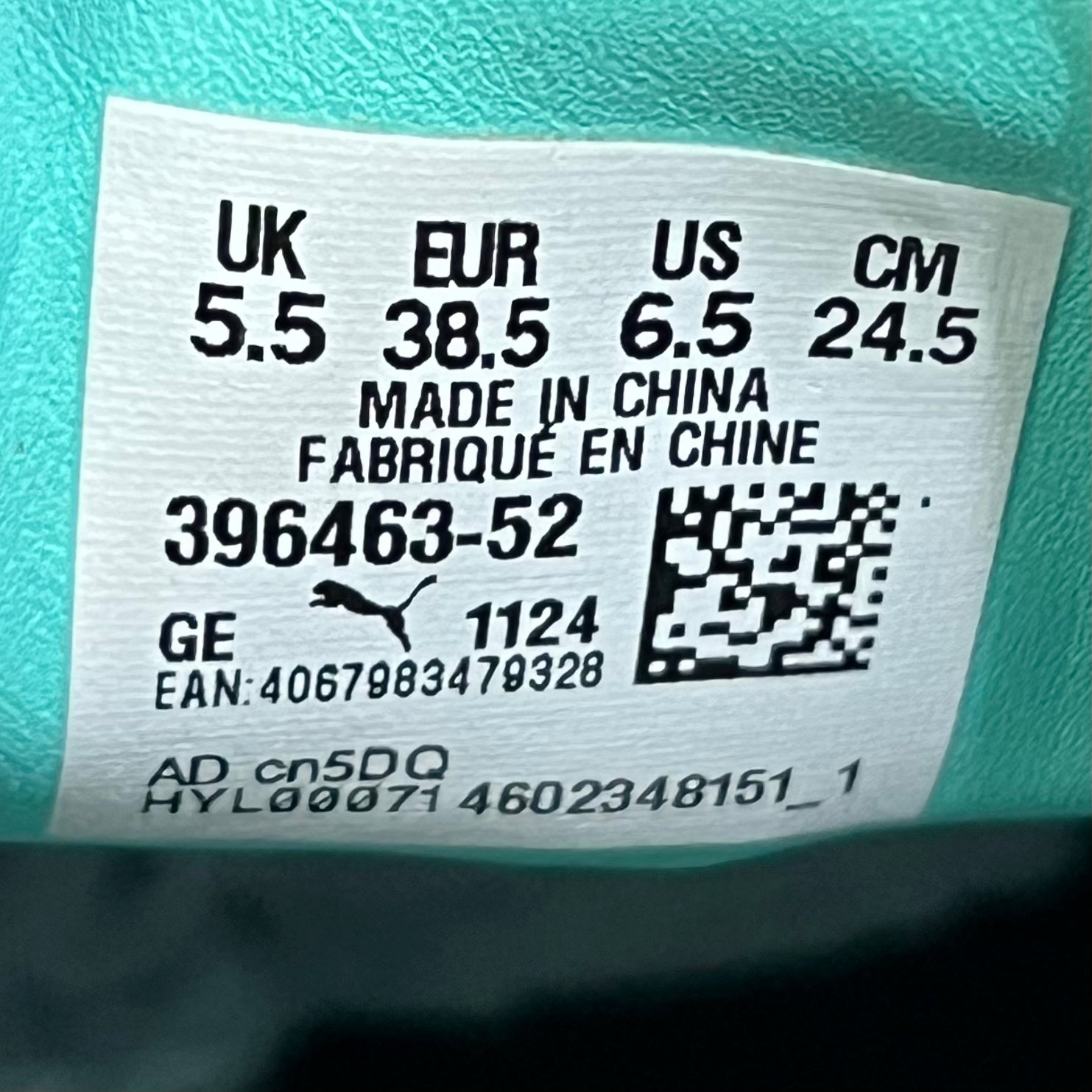 PUMA PALERMO "AQUATIC/DARK MYRTLE"