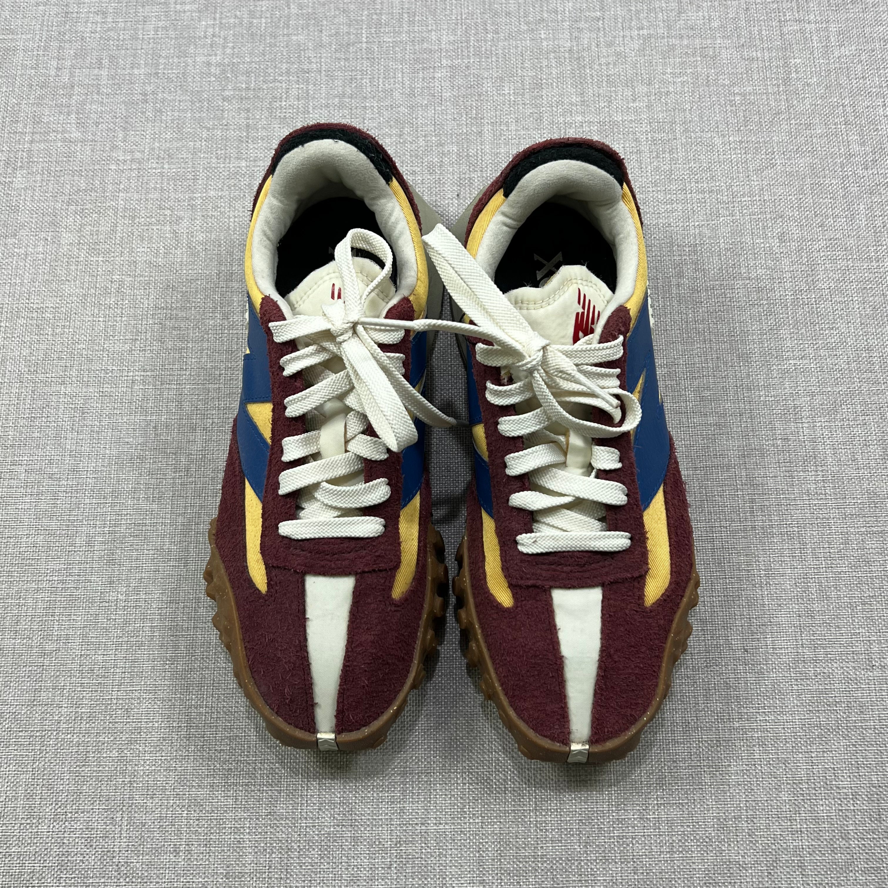 NEW BALANCE XC-72 BURGUNDY YELLOW