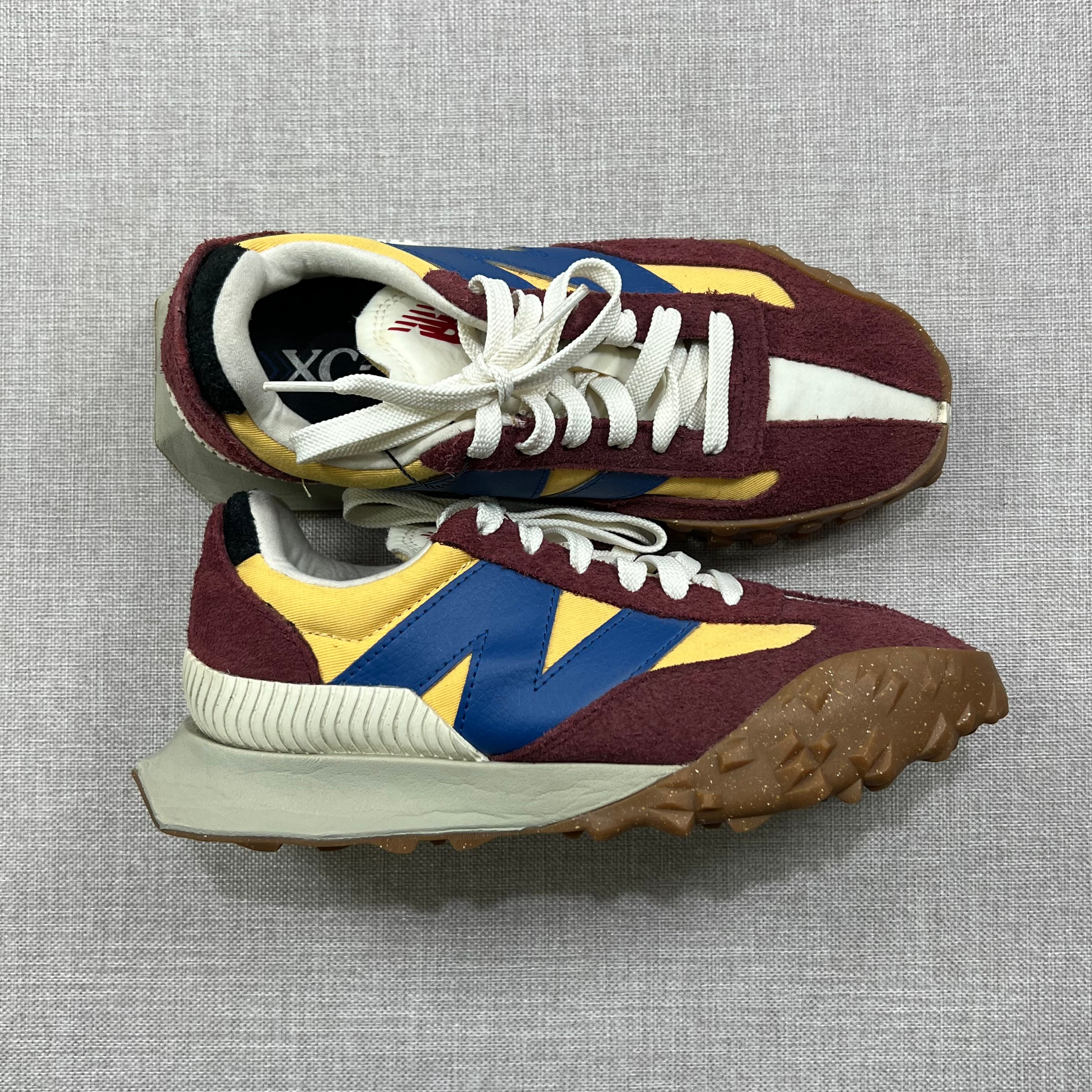 NEW BALANCE XC-72 BURGUNDY YELLOW