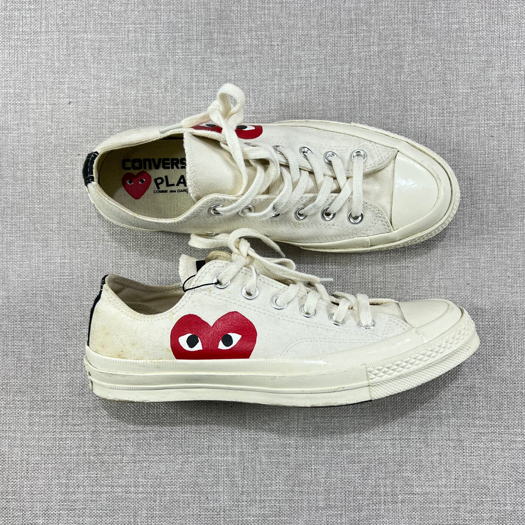 COMME DES GARCONS PLAY X CONVERSE CHUCK 70 LOW