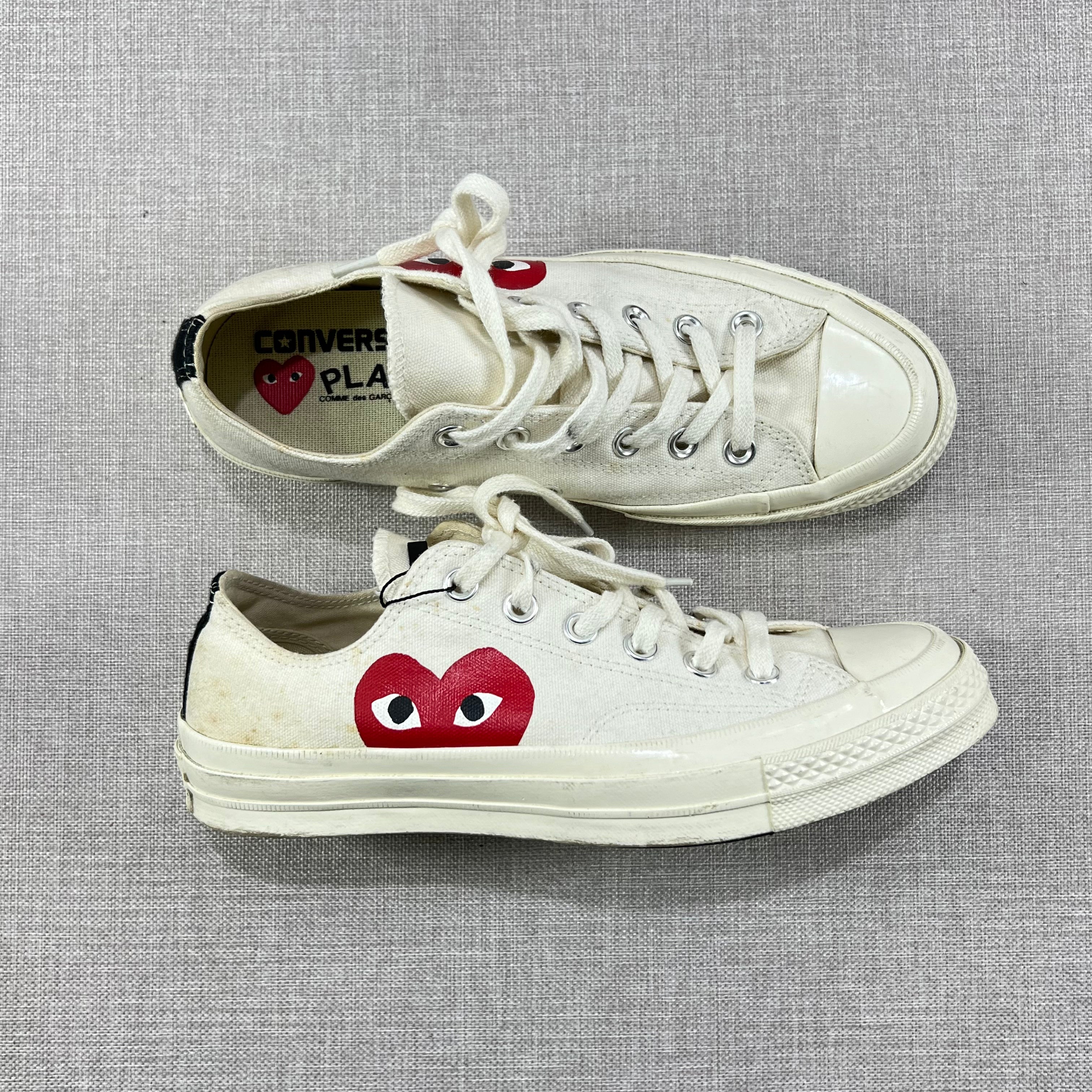 COMME DES GARCONS PLAY X CONVERSE CHUCK 70 LOW
