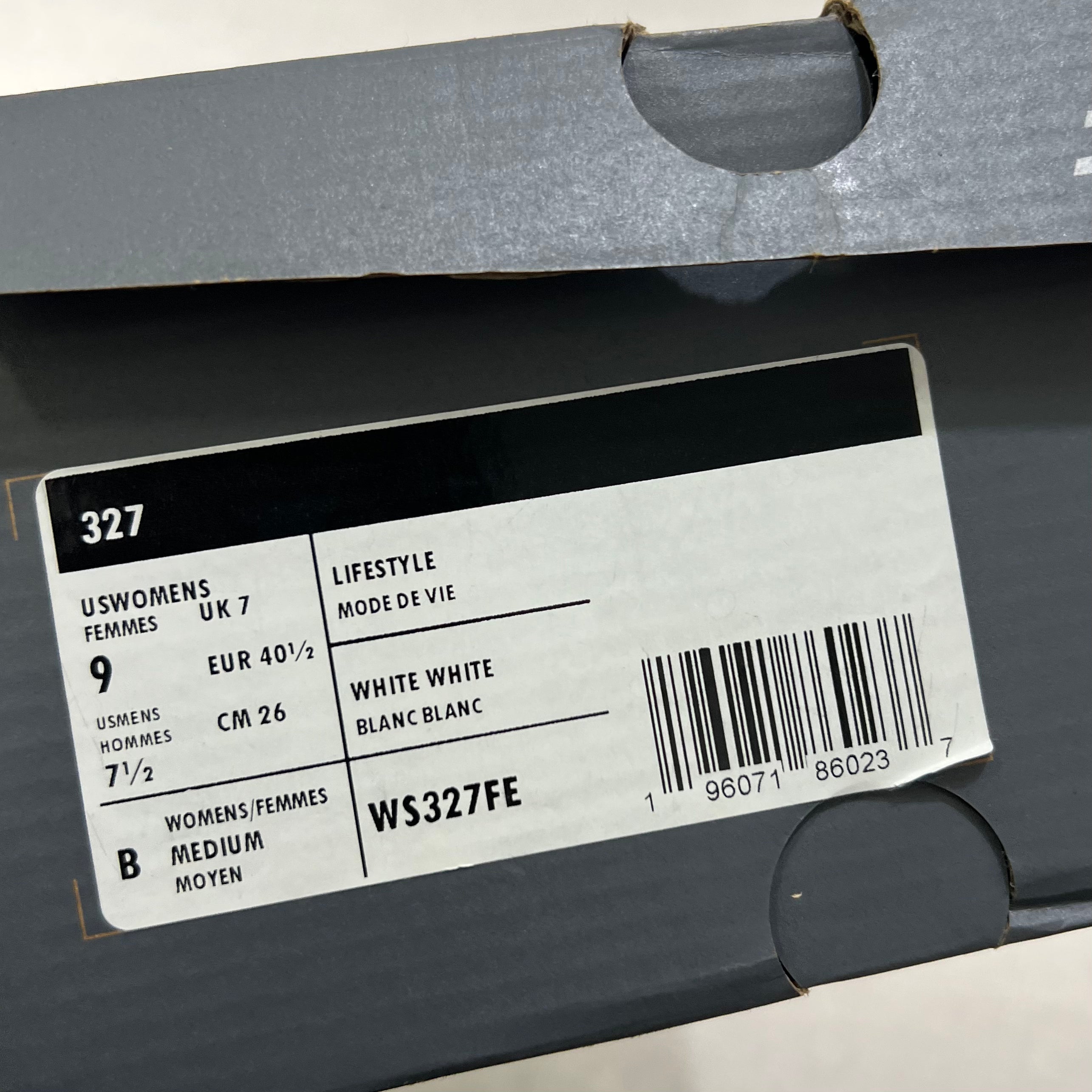 NEW BALANCE 327 "SEA SALT"