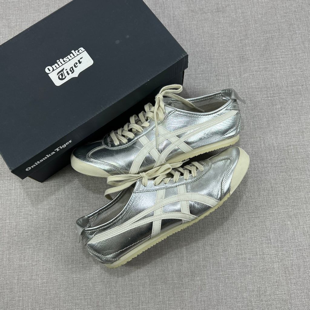 ONITSUKA TIGER MEXICO 66 "SILVER/OFF-WHITE)