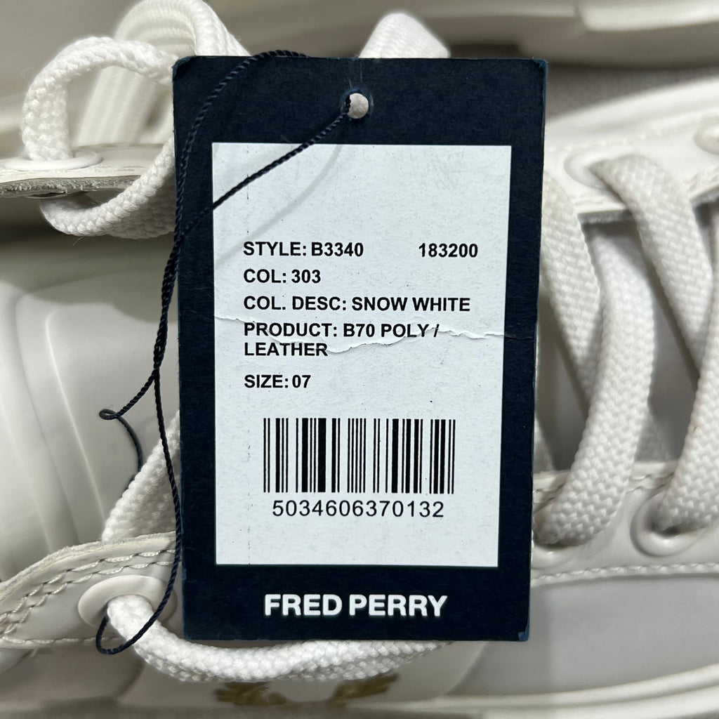 FRED PERRY EXMOUTH POLY LEATHER