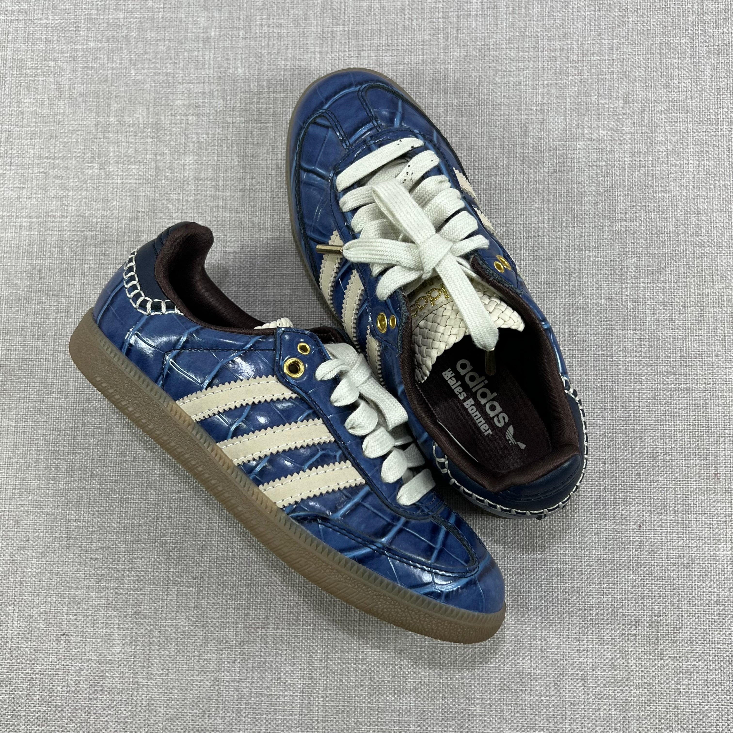 ADIDAS X WALES BONNER SAMBA OG "NAVY CROC"