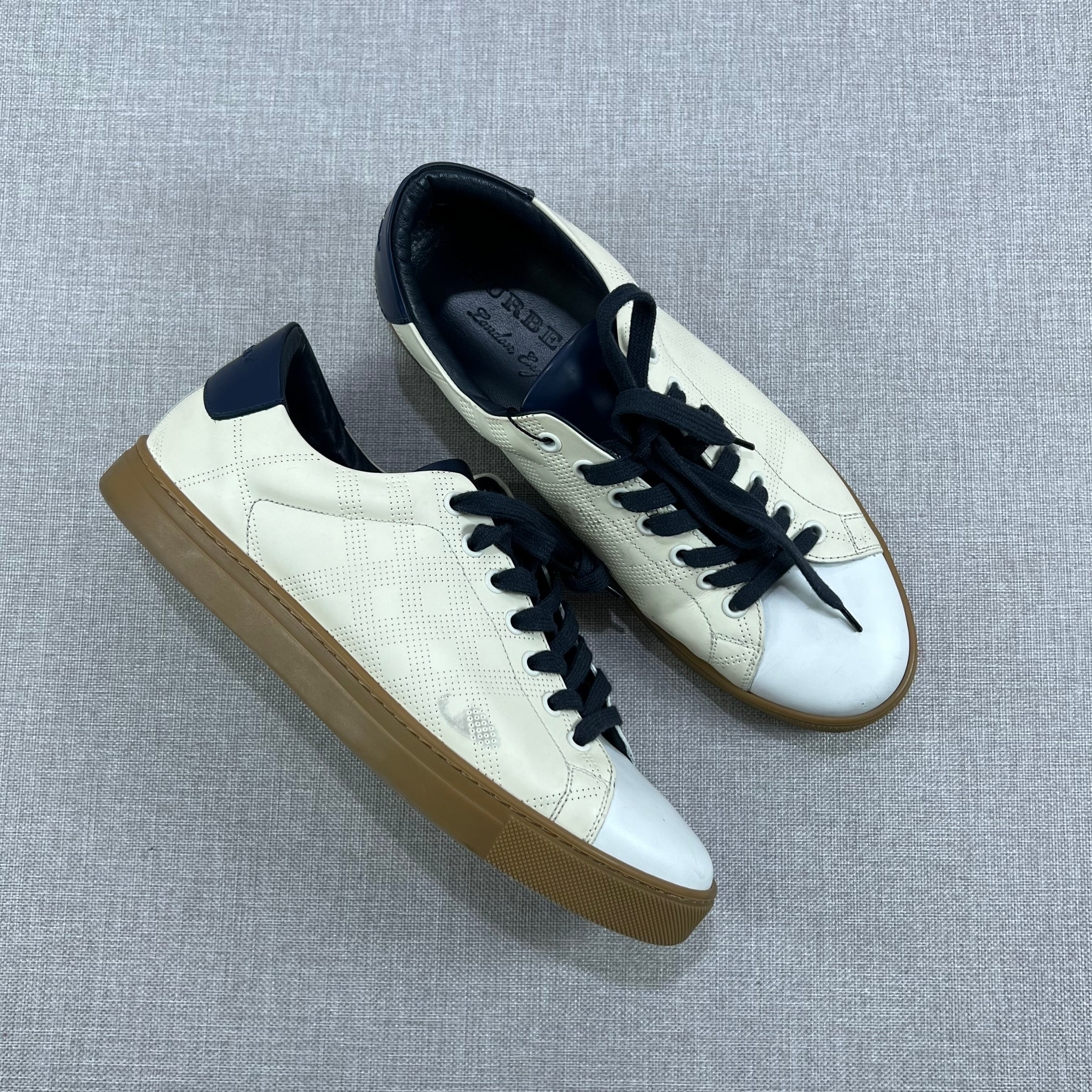 BURBERRY COLORBLOCK LEATHER