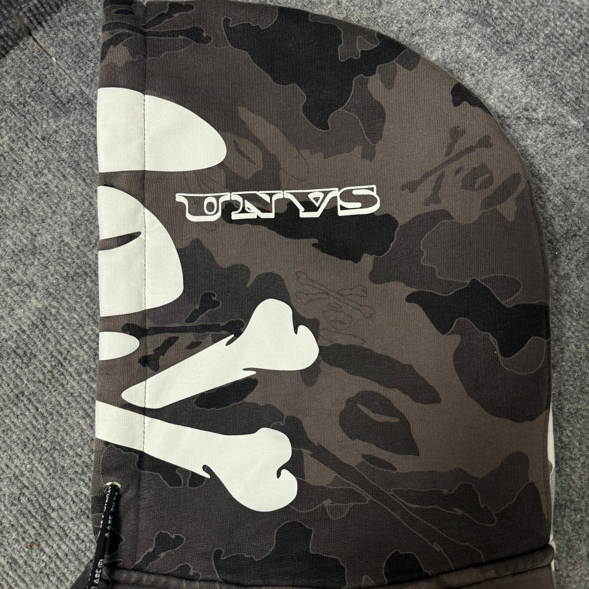 AAPE SPLIT CAMO HOODIE
