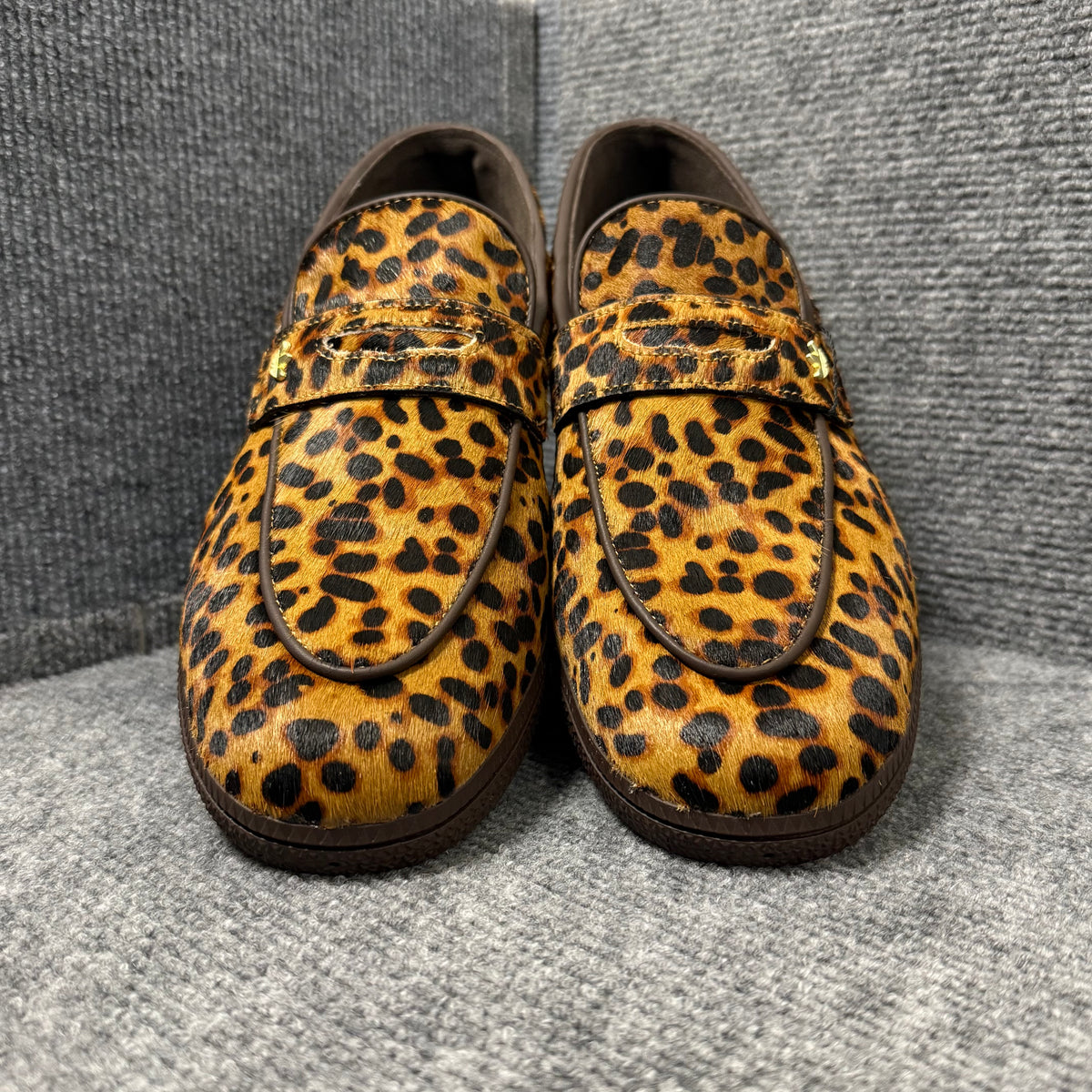 ADIDAS HANDBALL LOOFERS LEOPARD