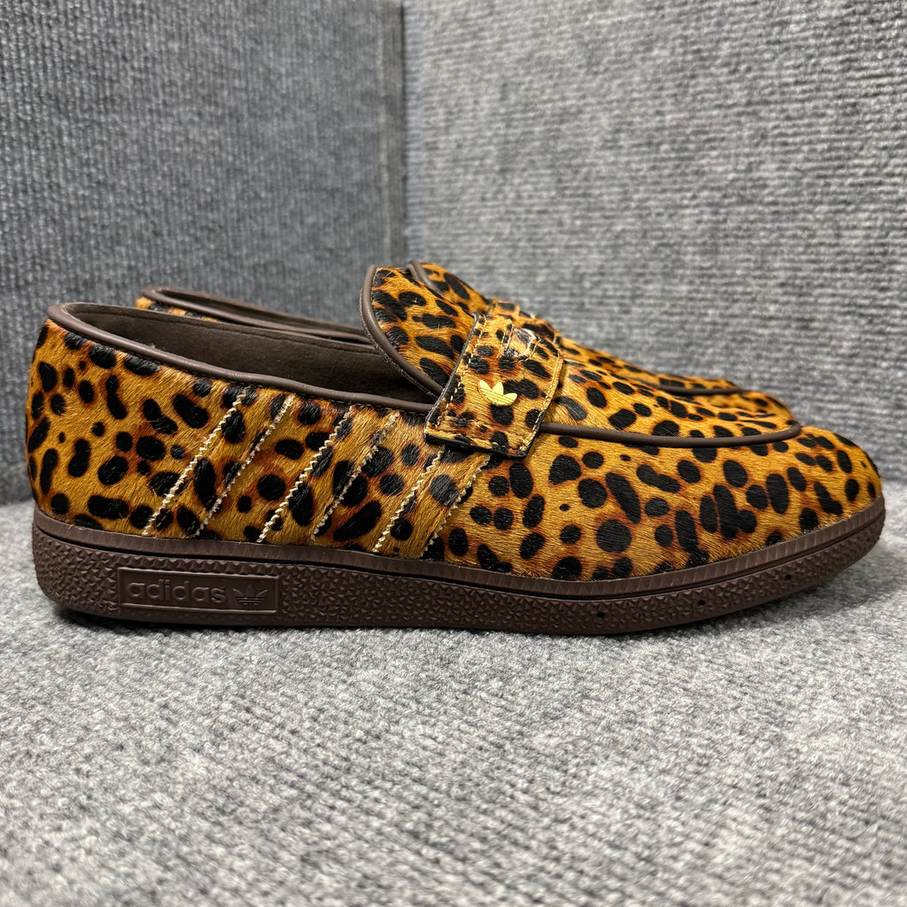 ADIDAS HANDBALL LOOFERS LEOPARD