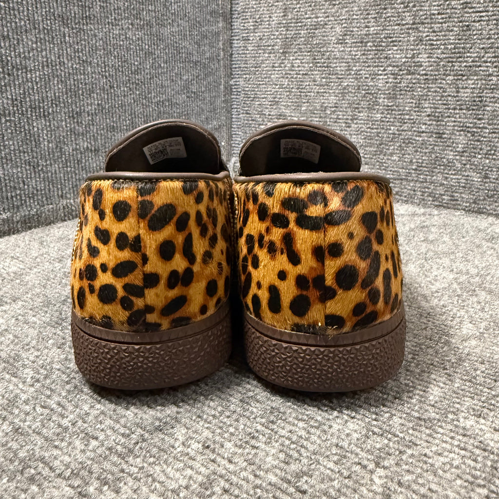 ADIDAS HANDBALL LOOFERS LEOPARD