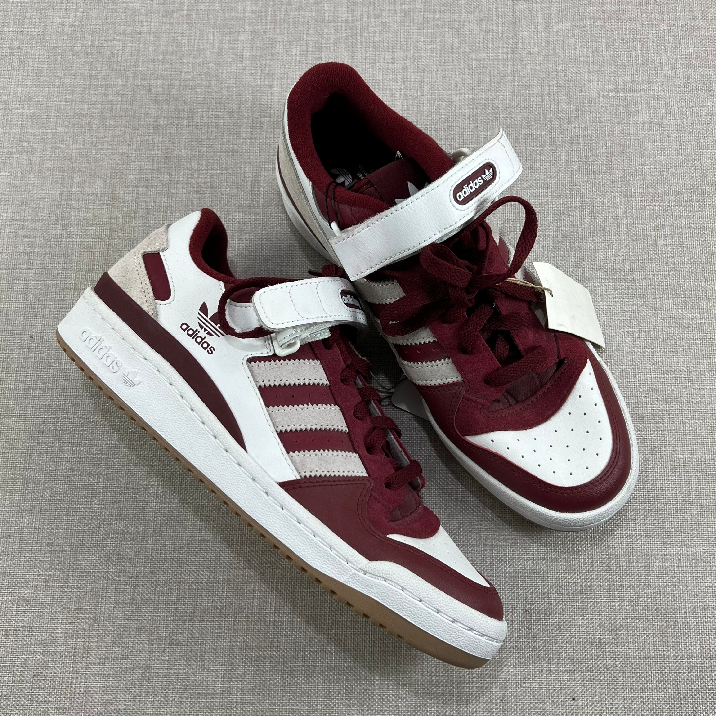 ADIDAS FORUM LOW BURGUNDY
