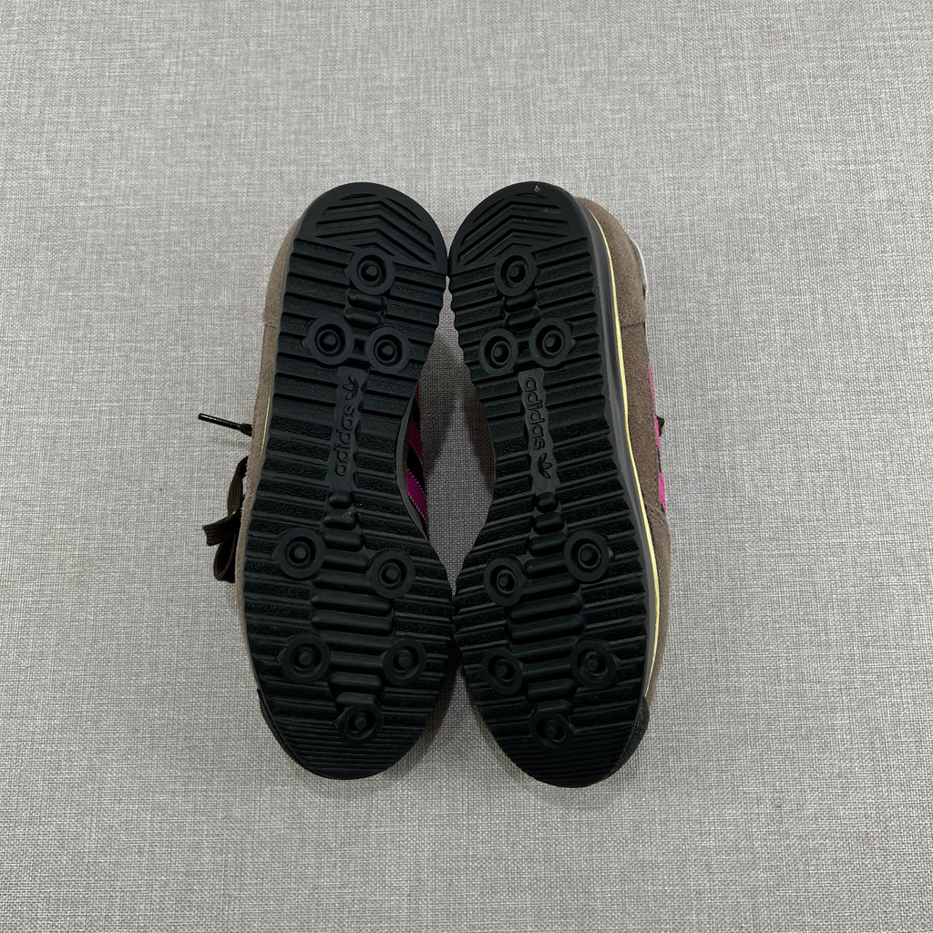 ADIDAS ORIGINALS SL 72 RS "DARK BROWN LUCID FUCHSIA"