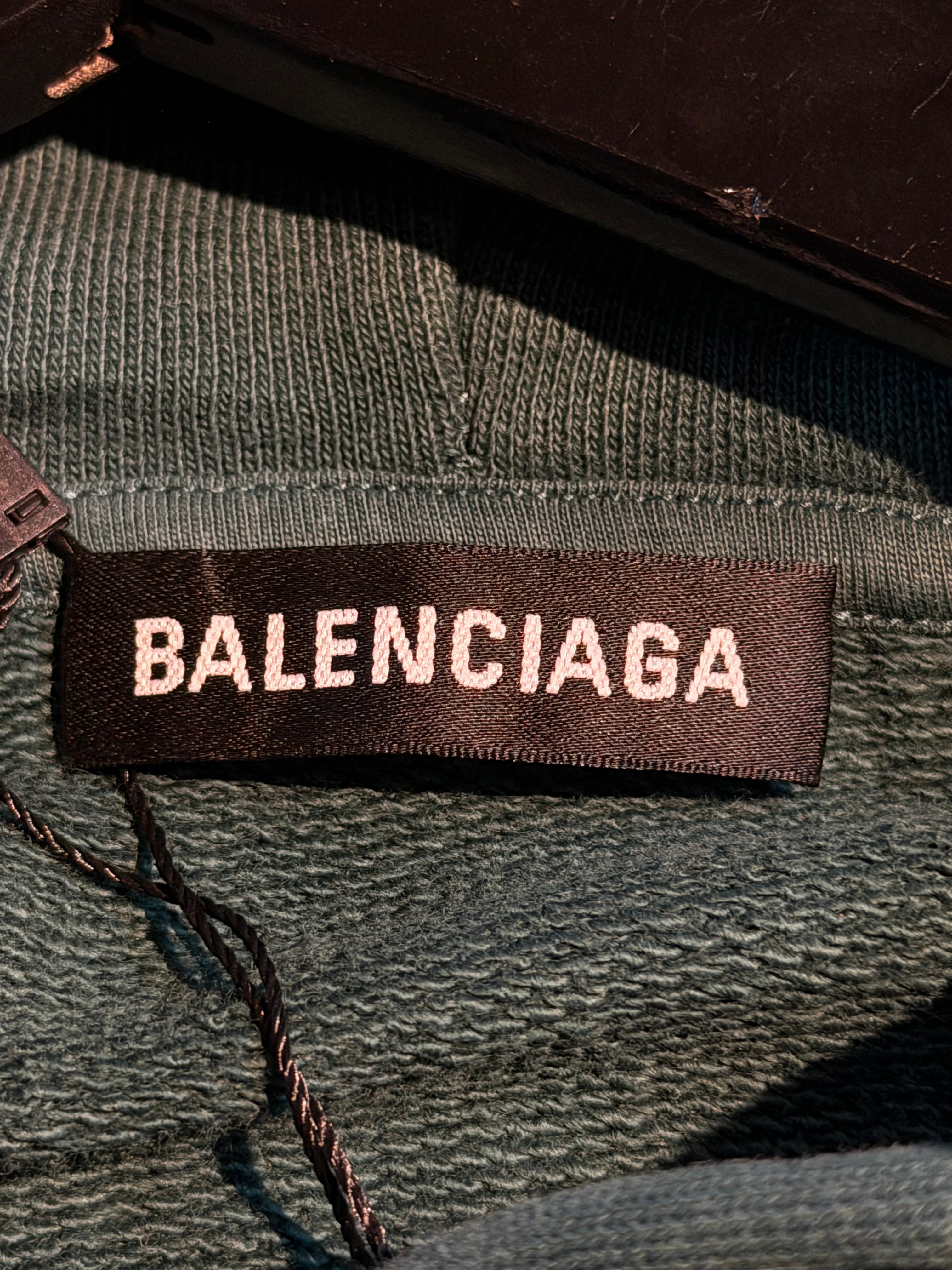 BALENCIAGA LOGO HOODIE