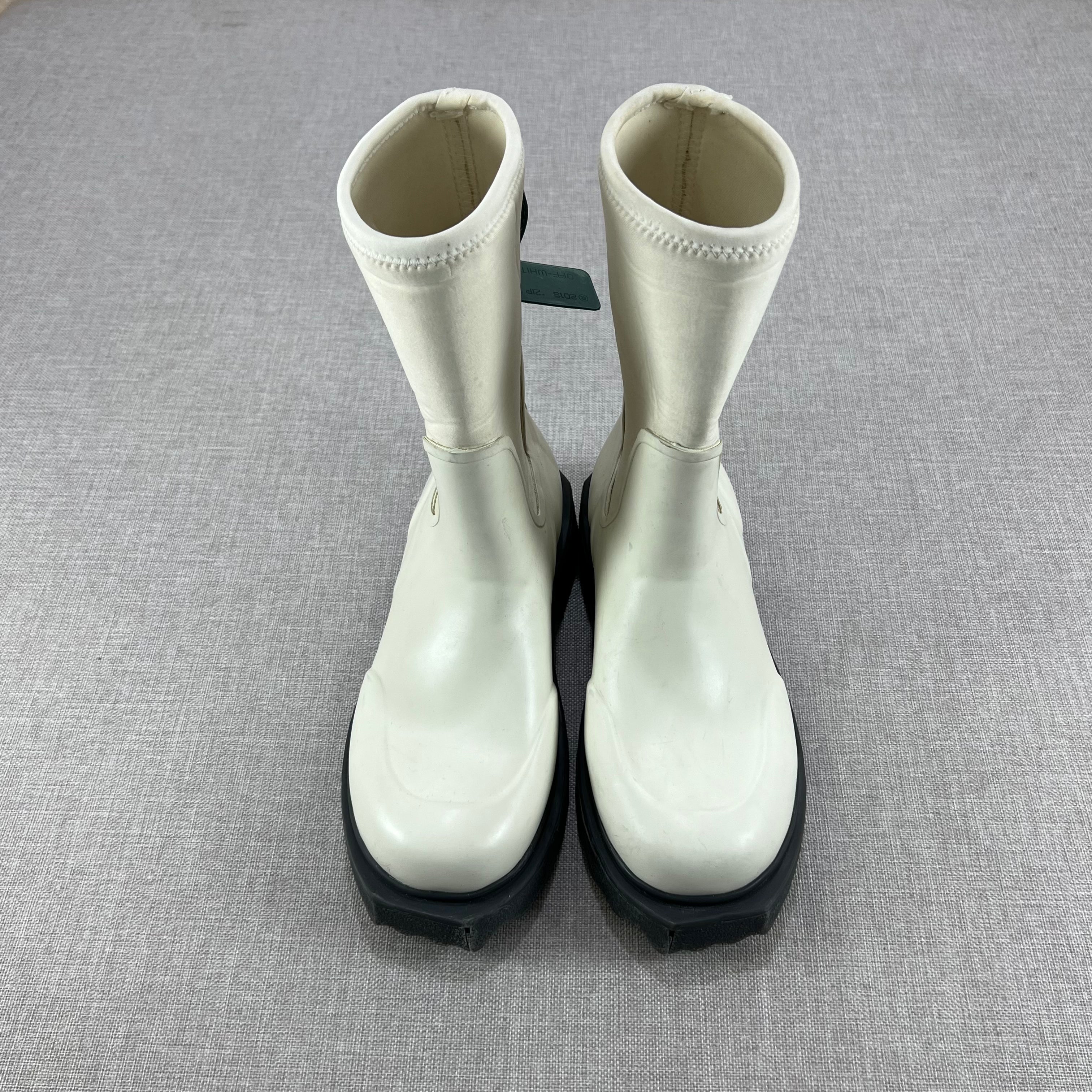 OFF-WHITE WOMEN'S SPONGE RAIN BOOTS