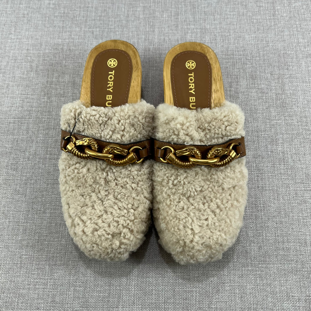 TORY BURCH JESSA SHEARLING CLOG