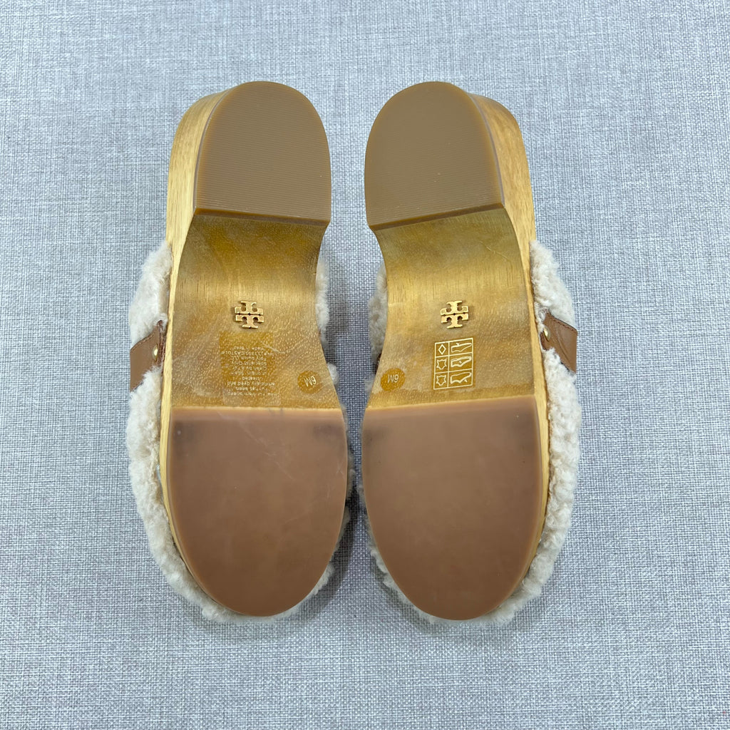 TORY BURCH JESSA SHEARLING CLOG