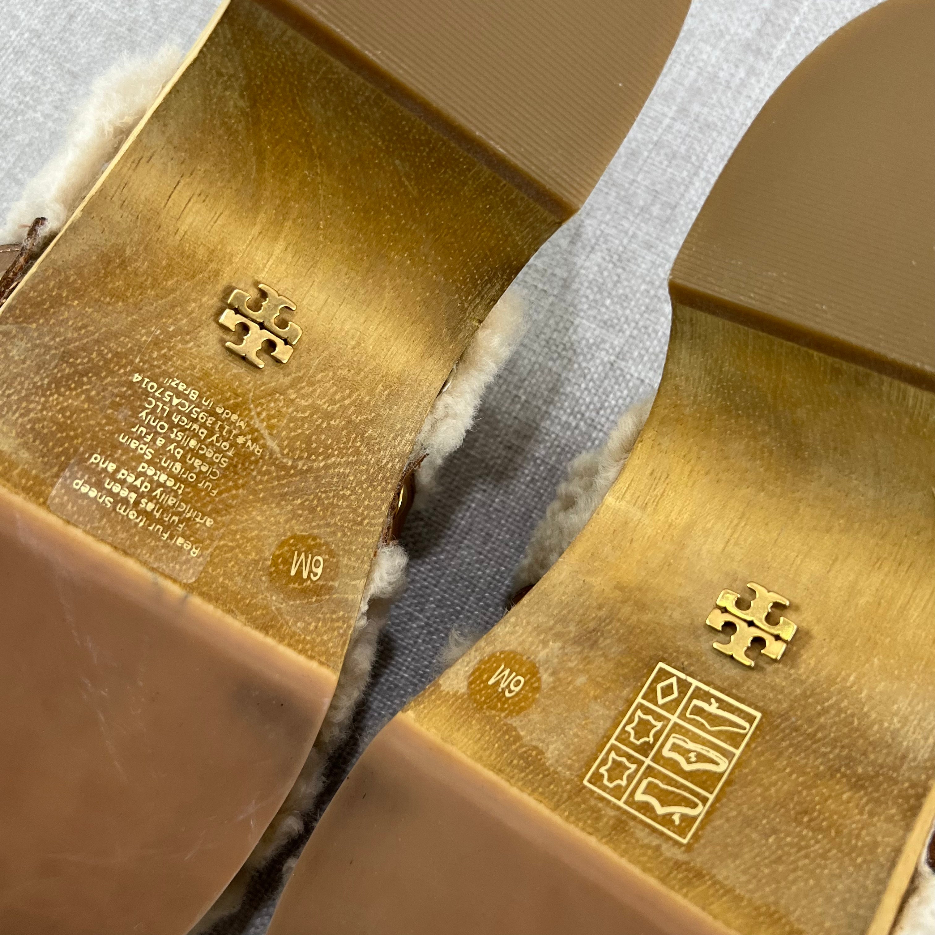 TORY BURCH JESSA SHEARLING CLOG