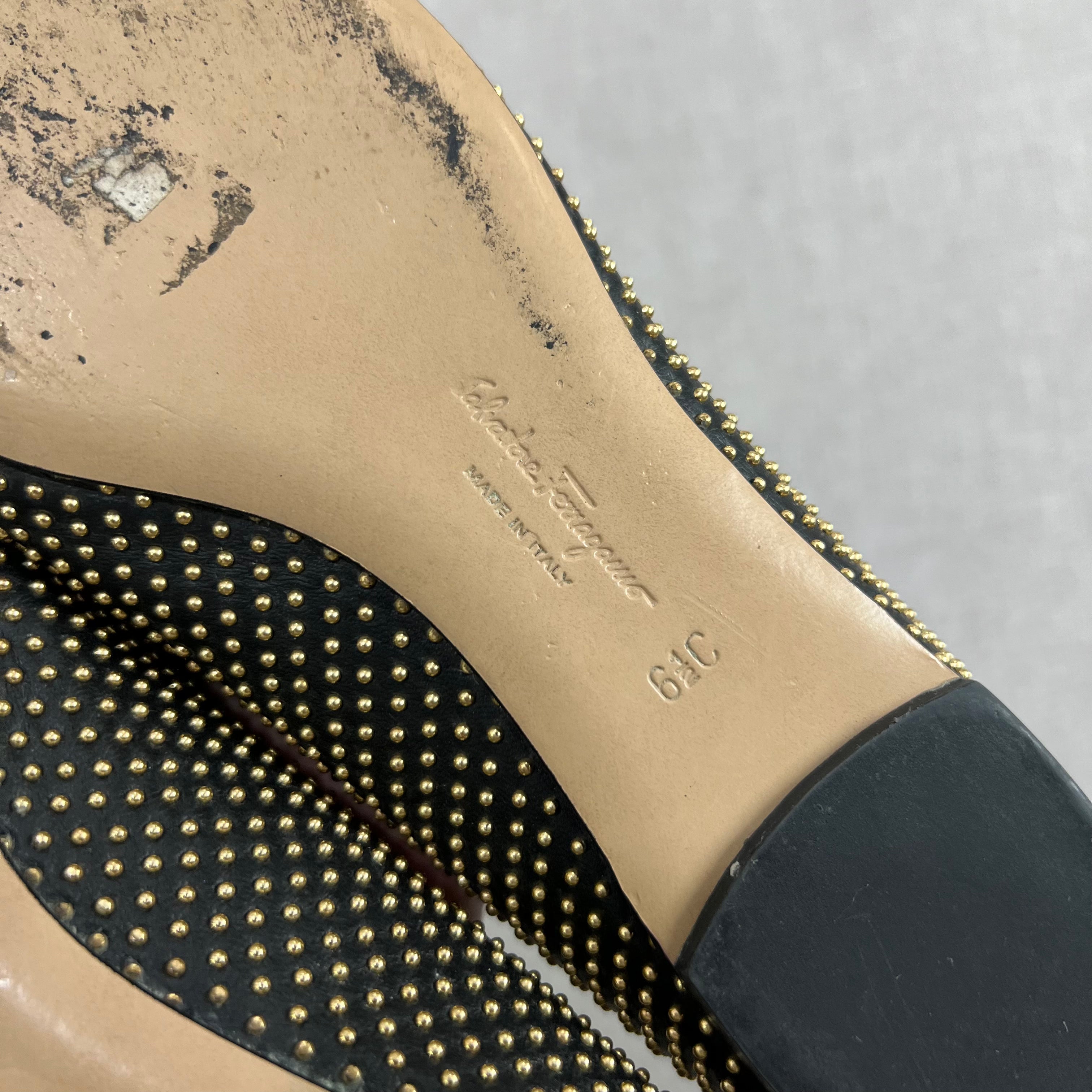SALVATORE FERRAGAMO VARA SUEDE BALLET FLATS