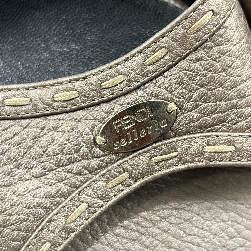 FENDI KITTEN HEEL MULES