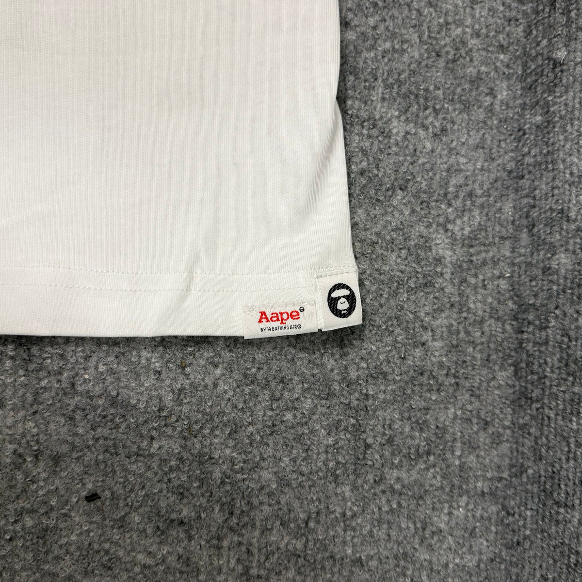 AAPE X ERASED BOXY OVERSIZED TEE