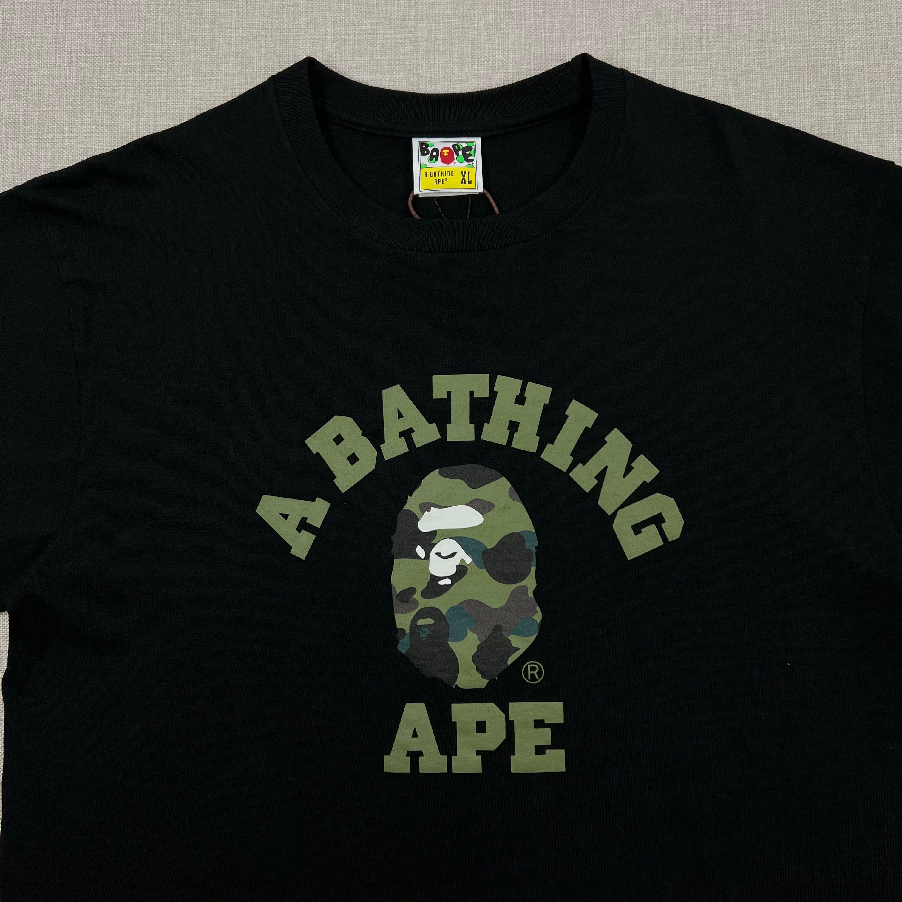 BAPE 1ST CAMO COLLEGE TEE
