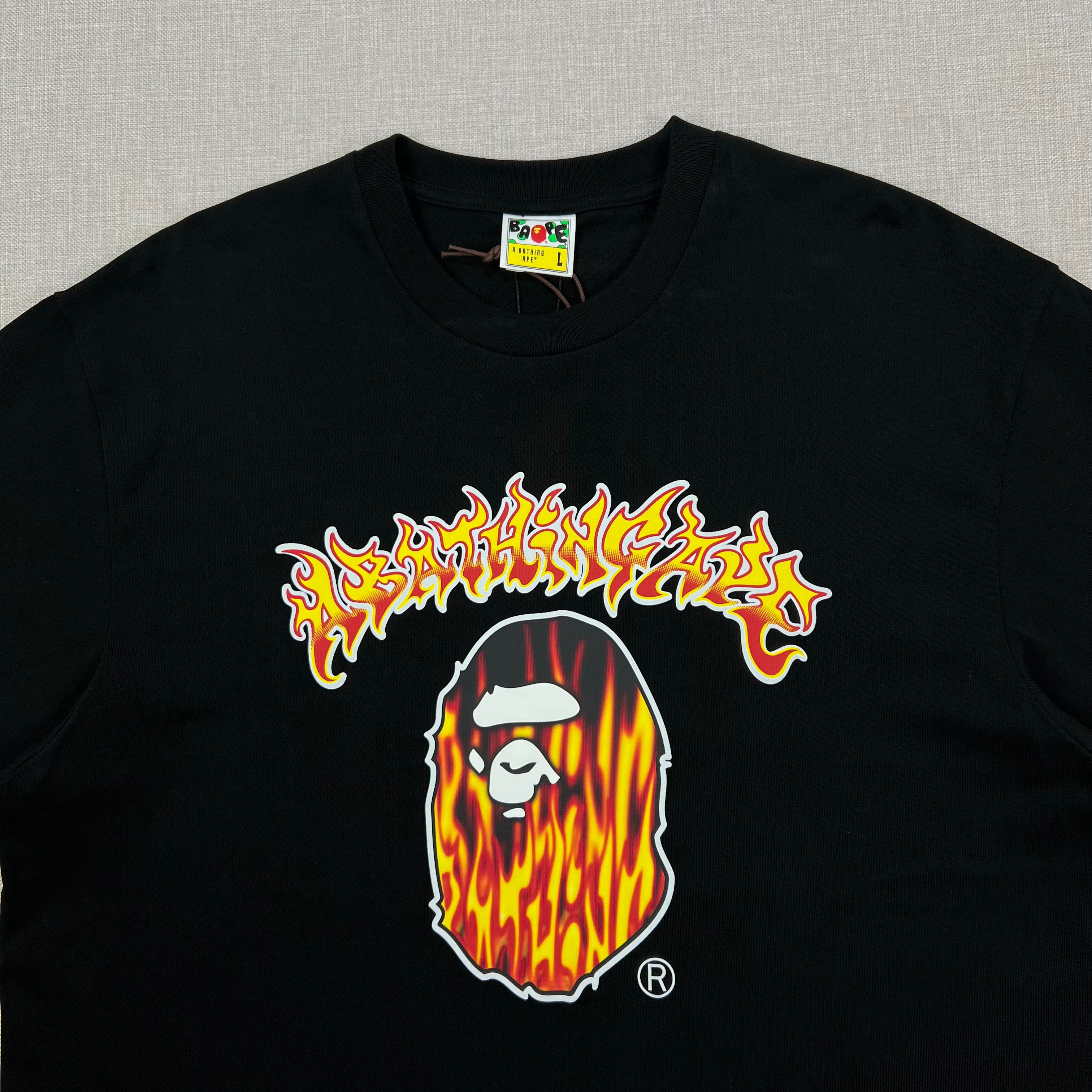 BAPE MADFLAME APE HEAD