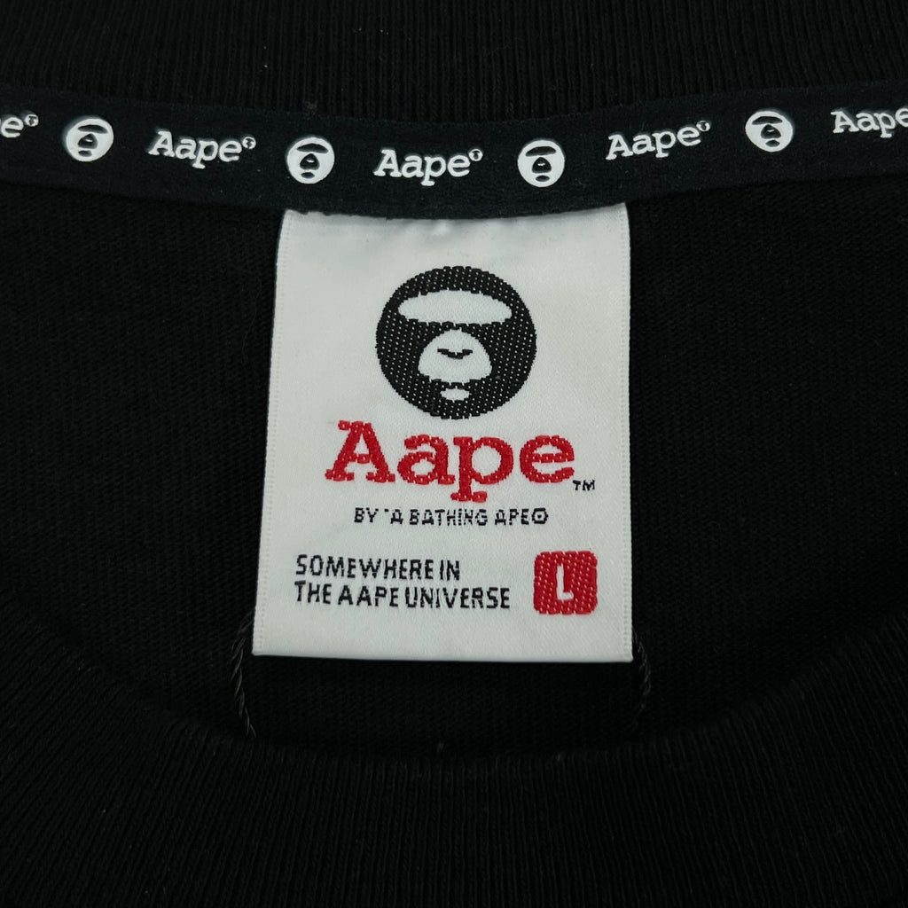 AAPE DISTINCTIVE PURPLE "MOON FACE"