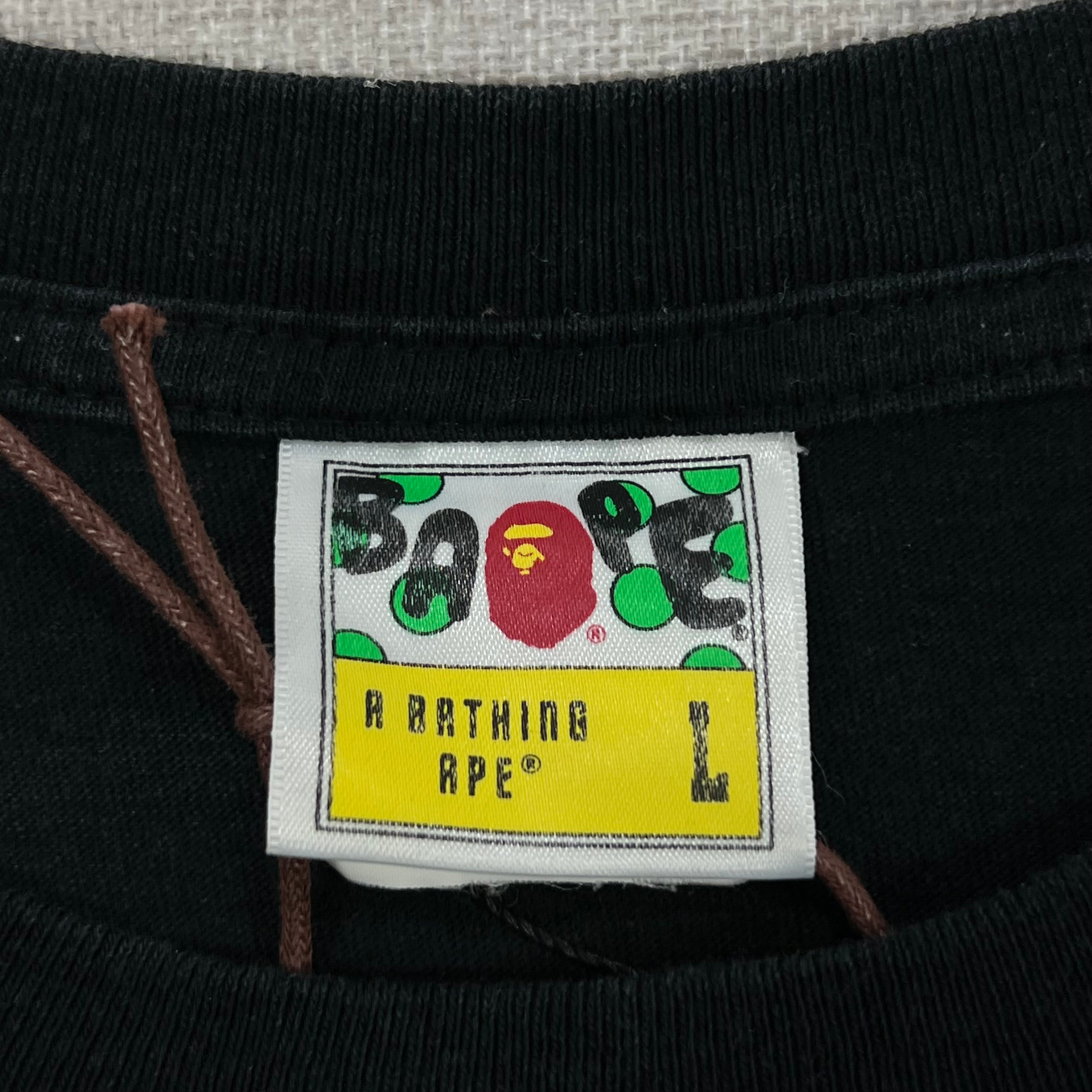 BAPE HONEYCOMB CAMO COLLEGE ATS TEE