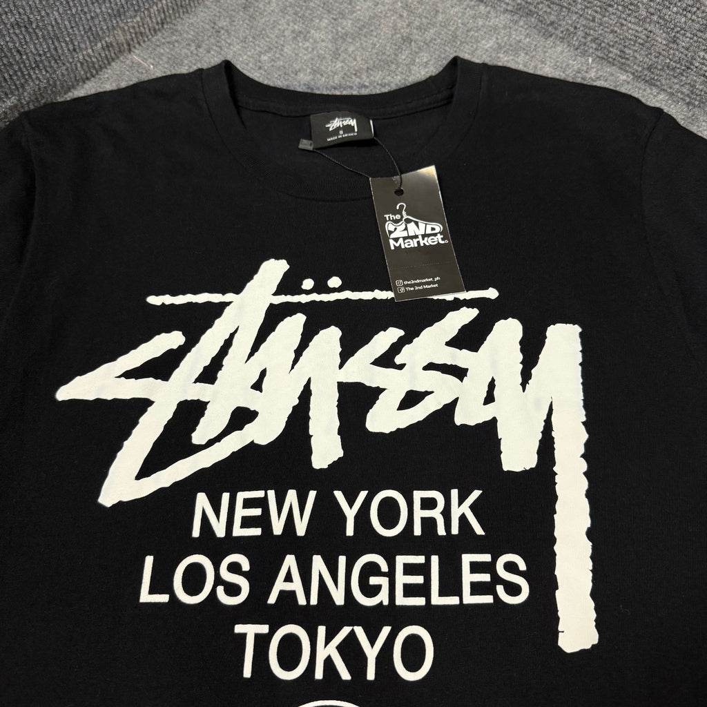 STUSSY LONDON PARIS TEE