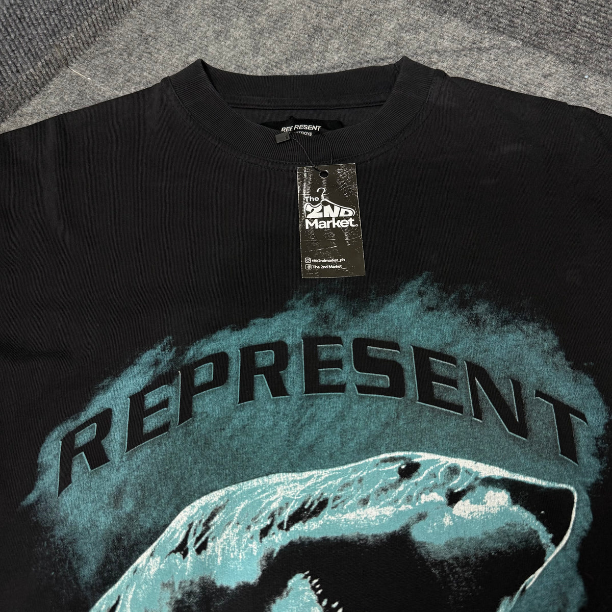 REPRESENT SHARK TEE