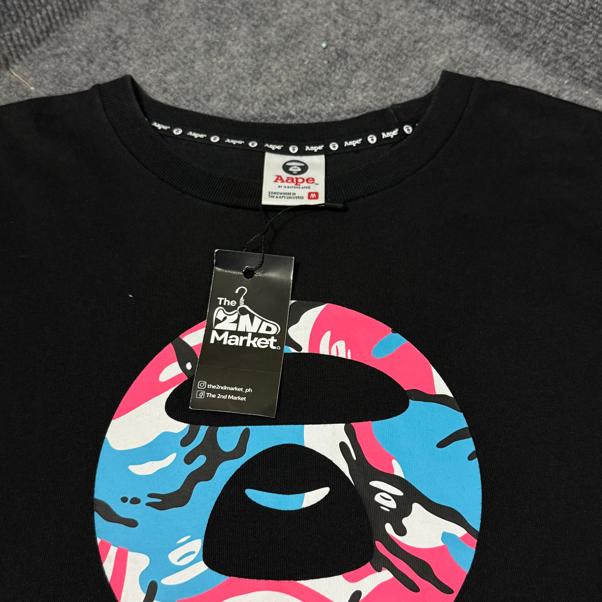 AAPE MOONFACE TEE