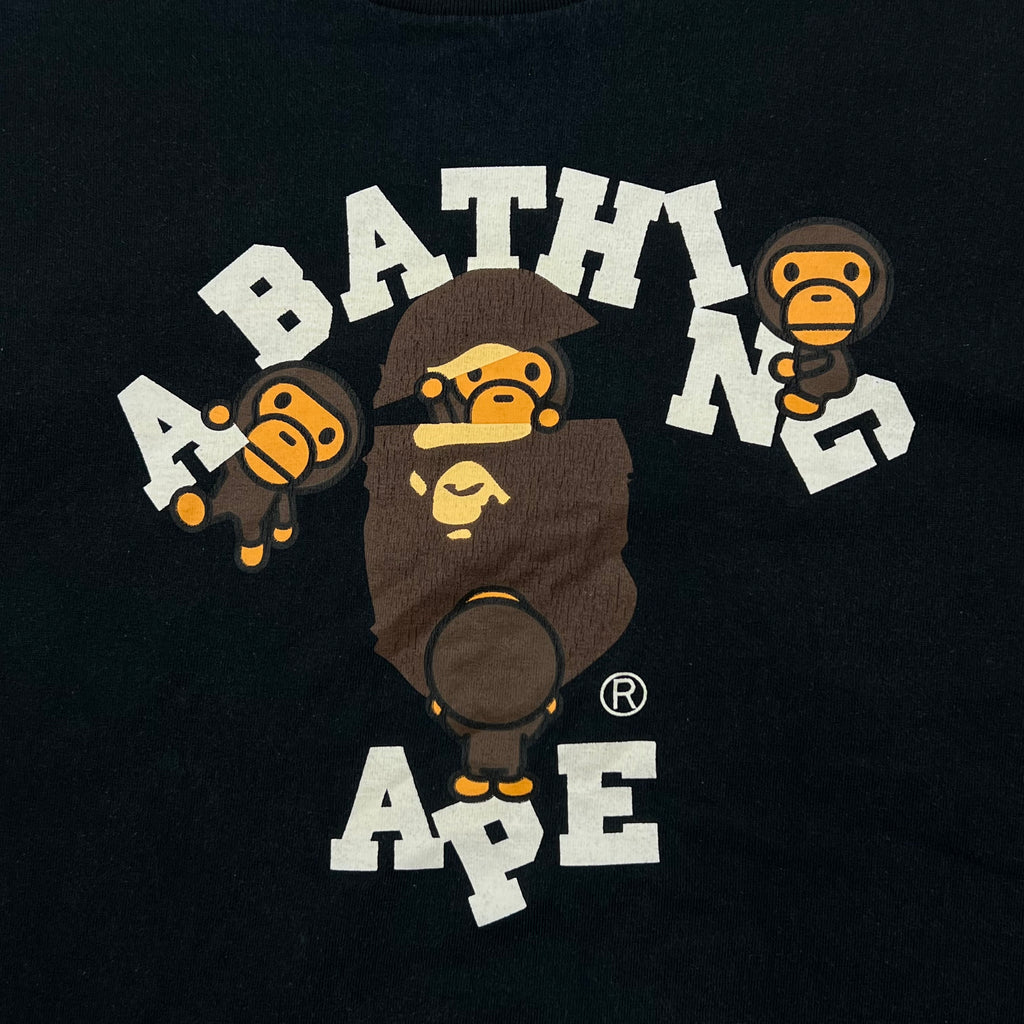BAPE COLLEGE MILO GRAPHIC TEE