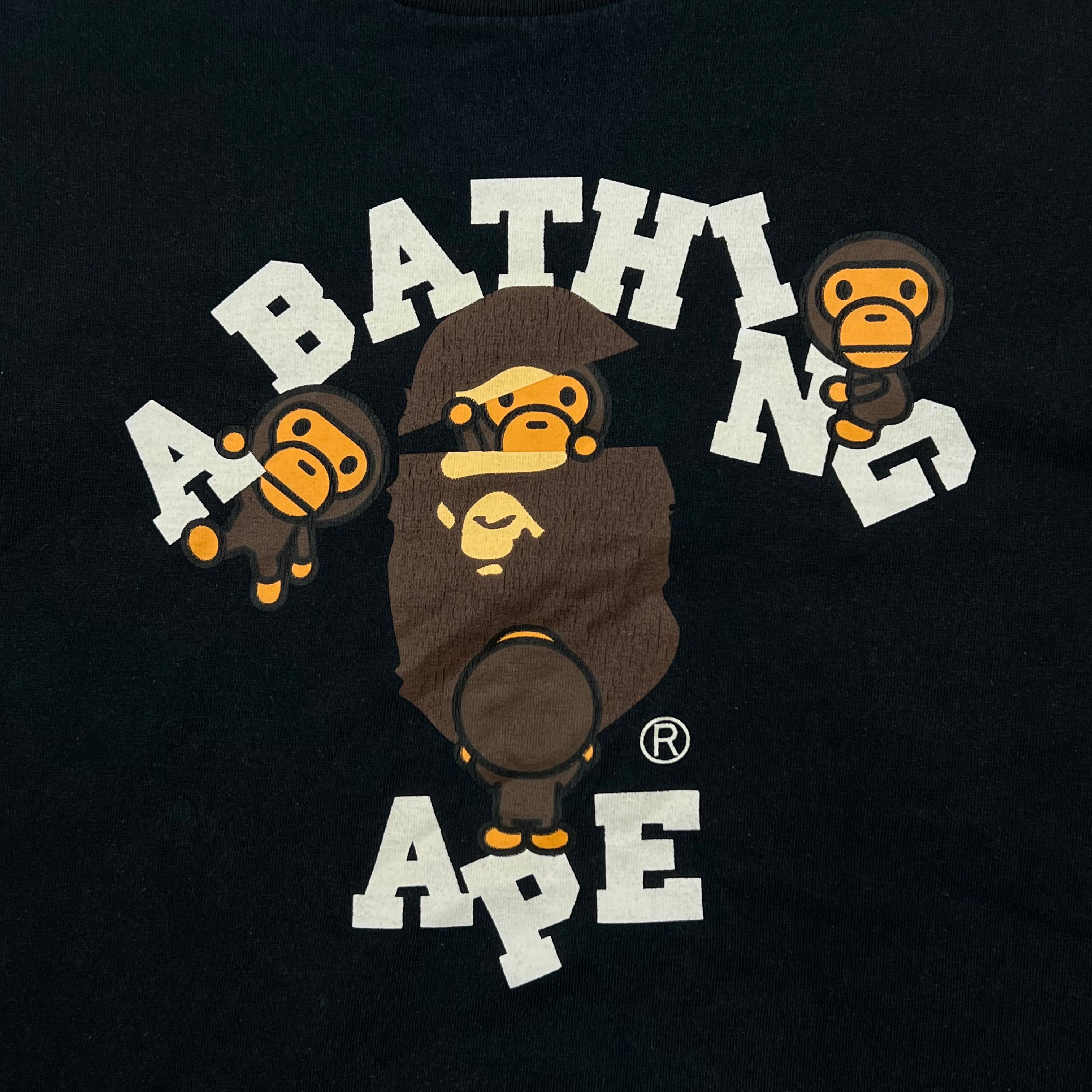 BAPE COLLEGE MILO GRAPHIC TEE