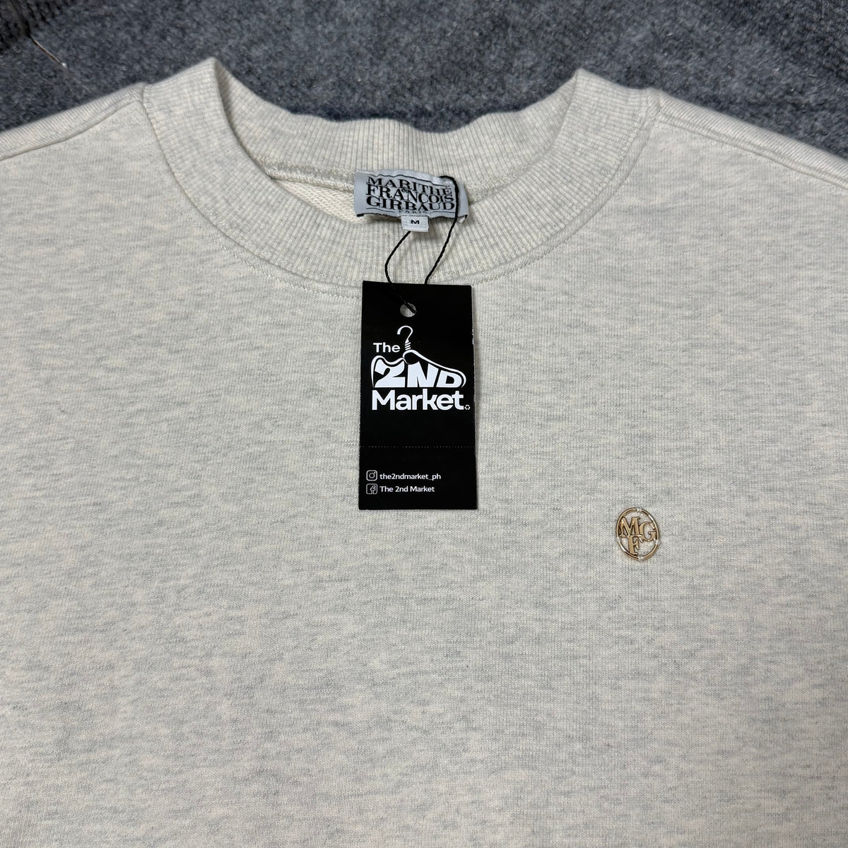 MARITHE&FRANCOIS SWEATSHIRT