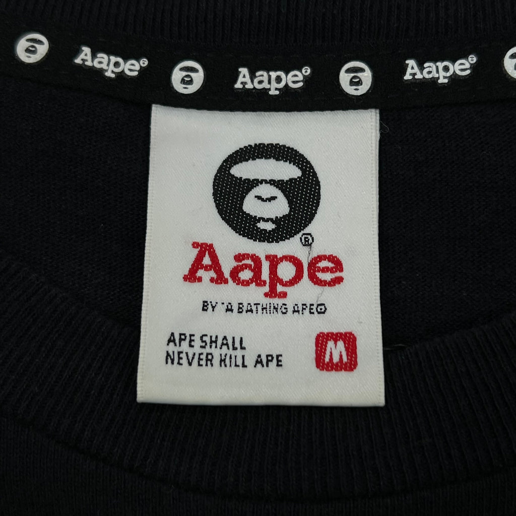 AAPE PIXELATED AAPE GRAPHIC LOGO TEE