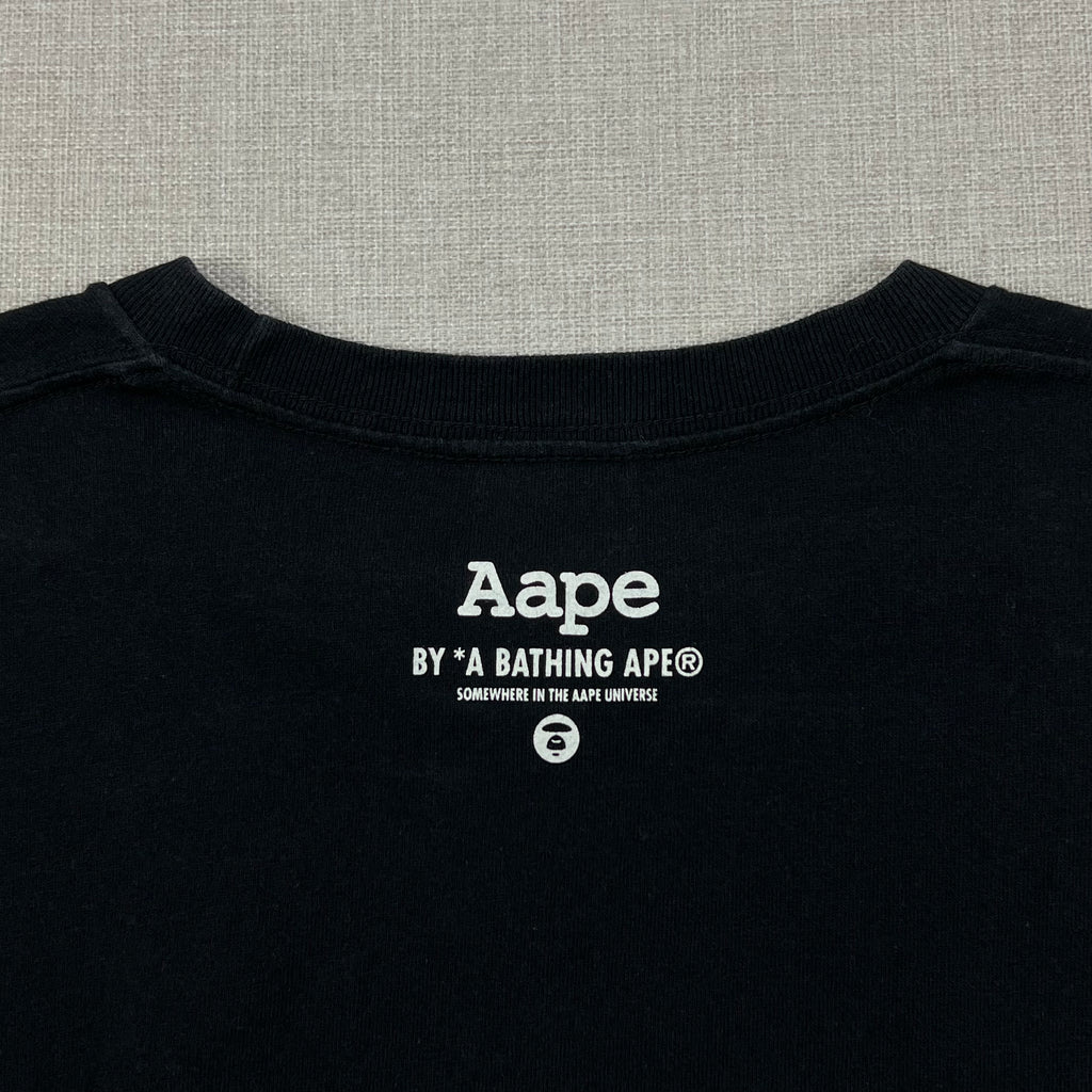 AAPE PIXELATED AAPE GRAPHIC LOGO TEE