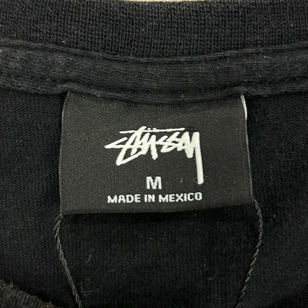 STUSSY WORLD TOUR TEE CROSSED-OUT CITY NAMES