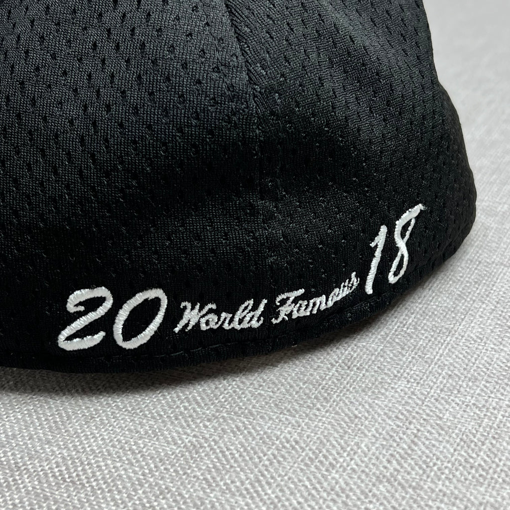 BLACK SUPREME NEW ERA 59FIFTY MESH BOX LOGO BASEBALL CAP