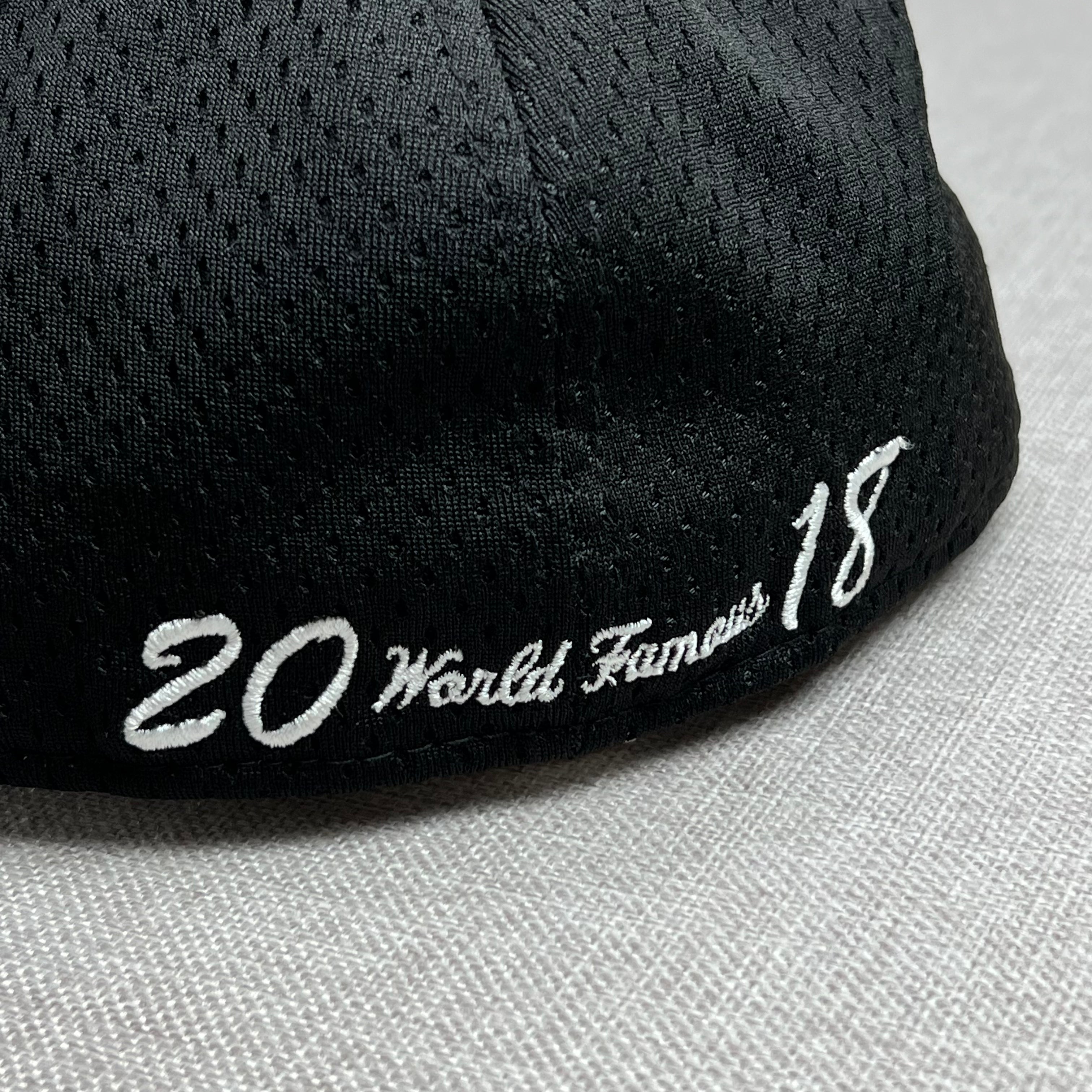 BLACK SUPREME NEW ERA 59FIFTY MESH BOX LOGO BASEBALL CAP