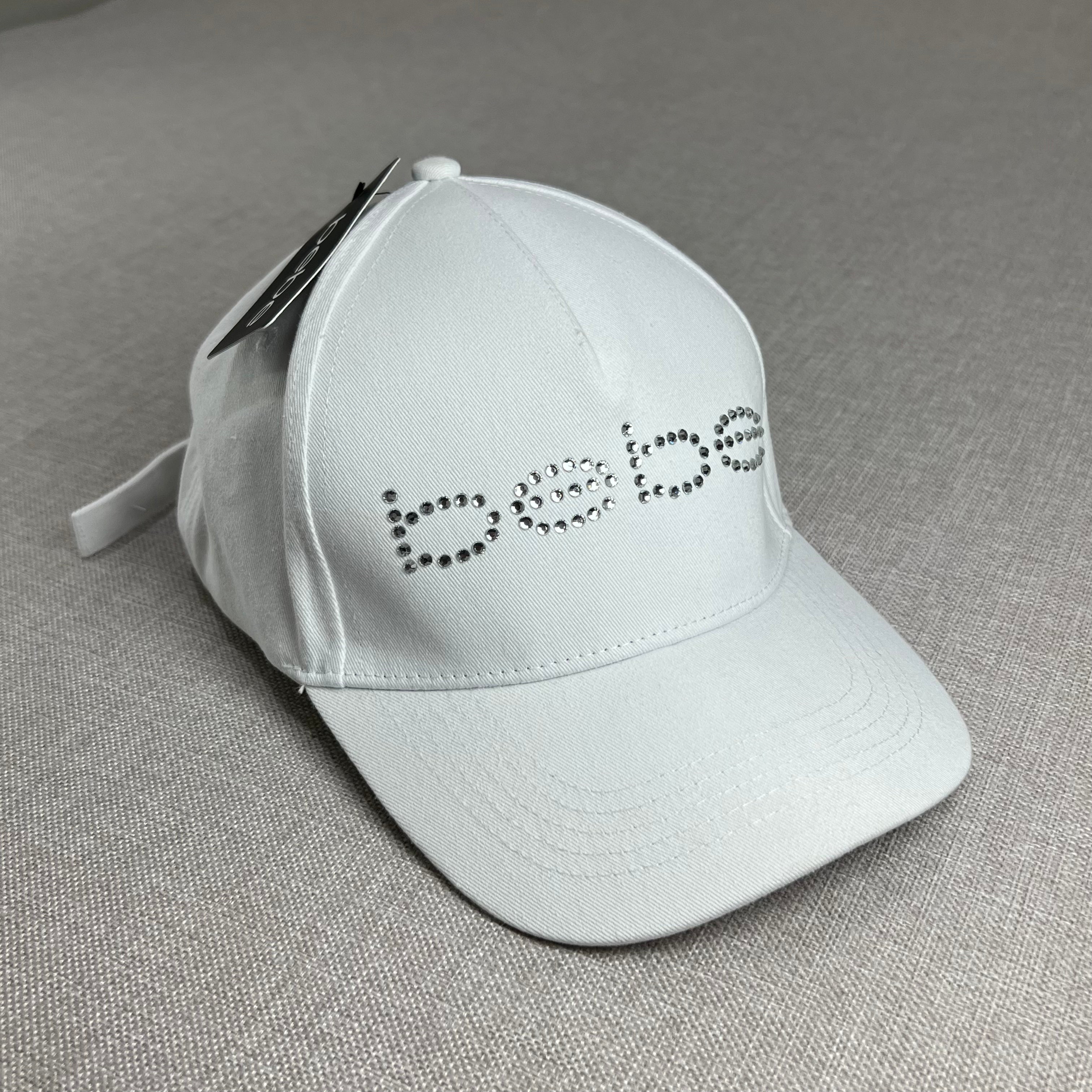 BEBE LOGO BASEBALL CAP