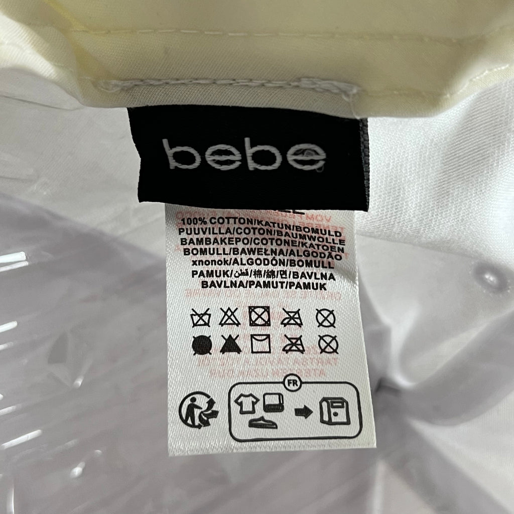 BEBE LOGO BASEBALL CAP